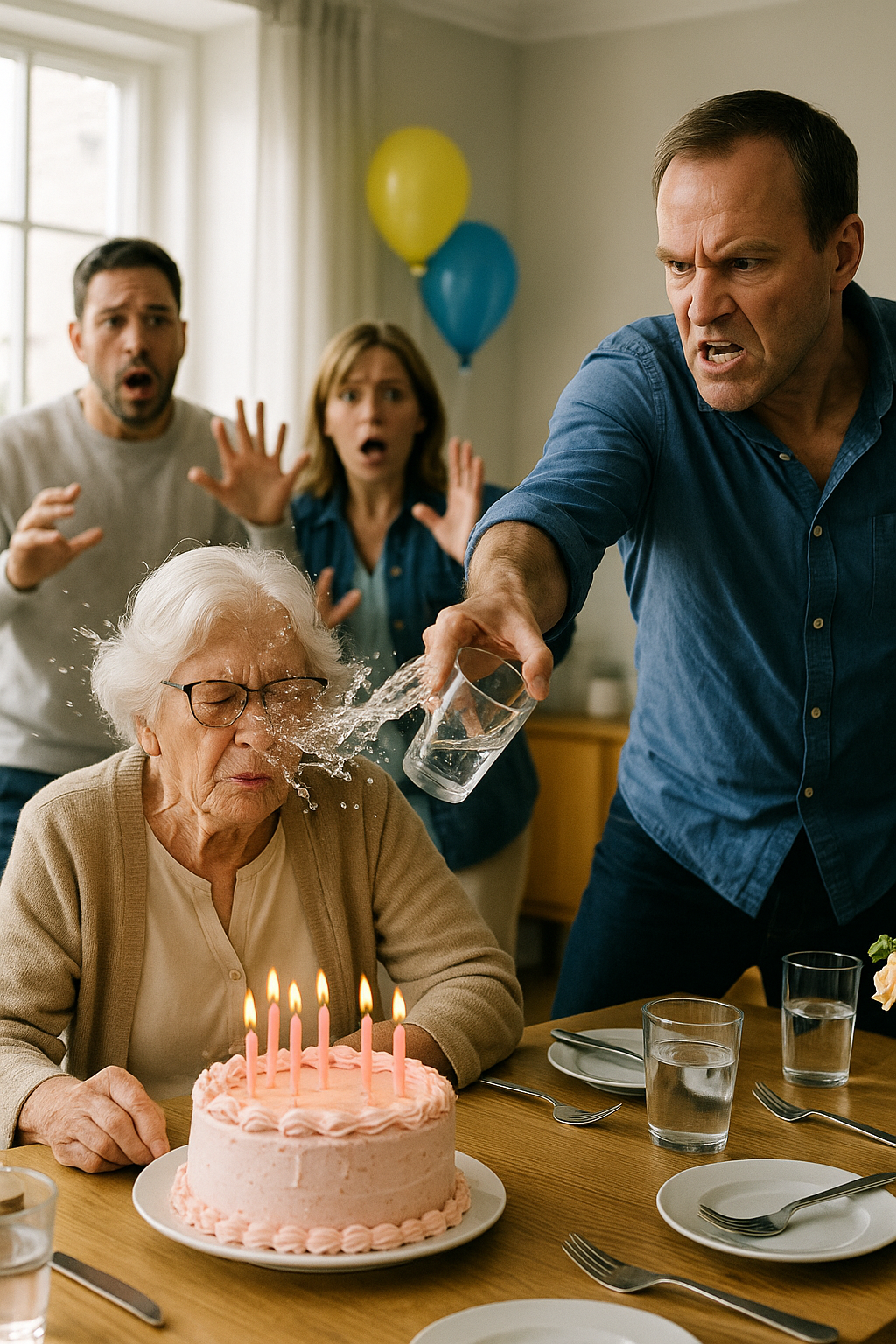 „Anyja születésnapján a férje forró vizet loccsantott az arcába: »Na tessék, itt az ajándékod! Holnap beteszlek az otthonba!«”