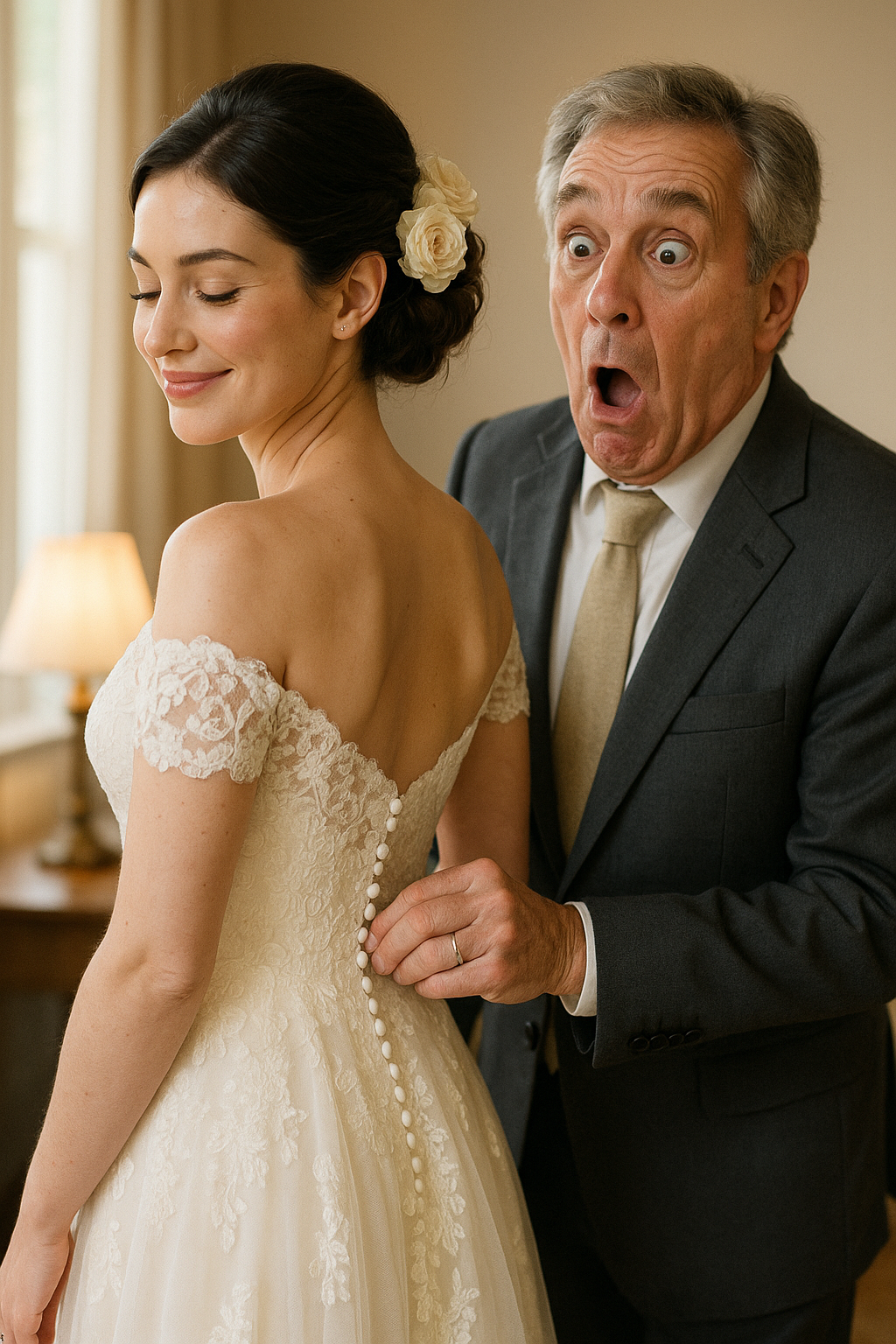 „65 évesen újra megnősült – ezúttal a barátja fiatal lányát vette el. De már a nászéjszakán, amikor levette róla a fehér ruhát, valami igazán borzalmasat látott 😱😨.”