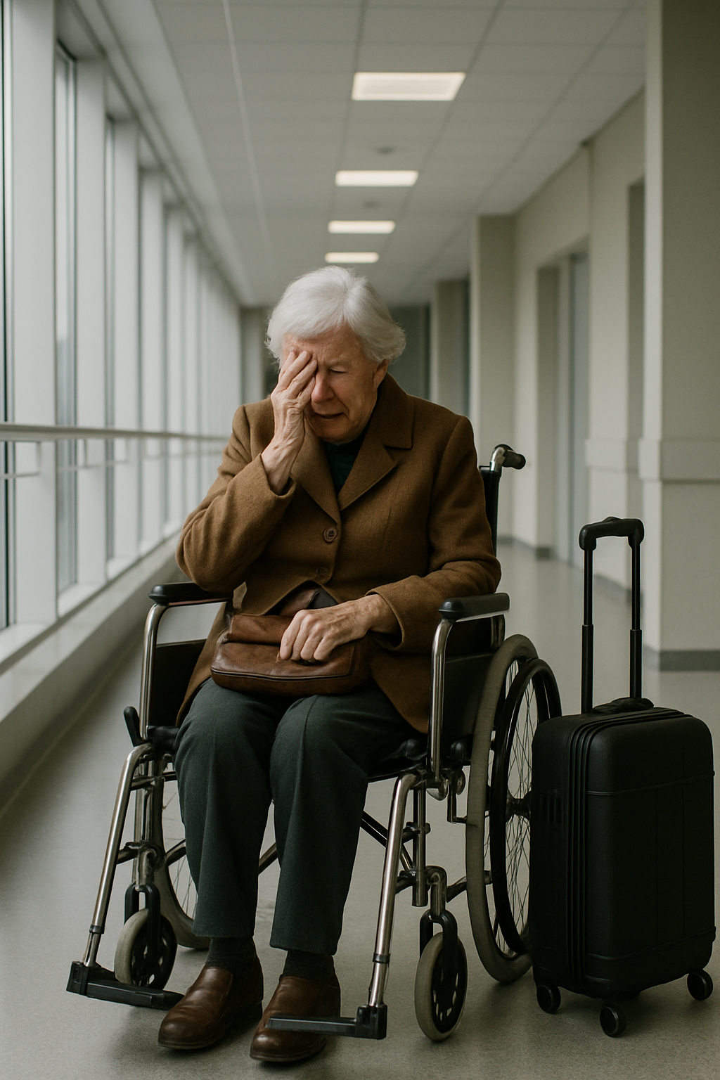 A bátyám és a felesége ott hagyták az anyjukat a repülőtéren, és elmentek nyaralni – nekem kellett nekik egy kemény leckét adnom.