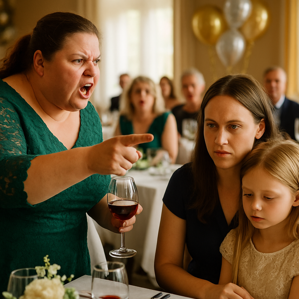 „Moja siostra podniosła kieliszek i powiedziała: «Twoja córka to wstyd!» 😱”