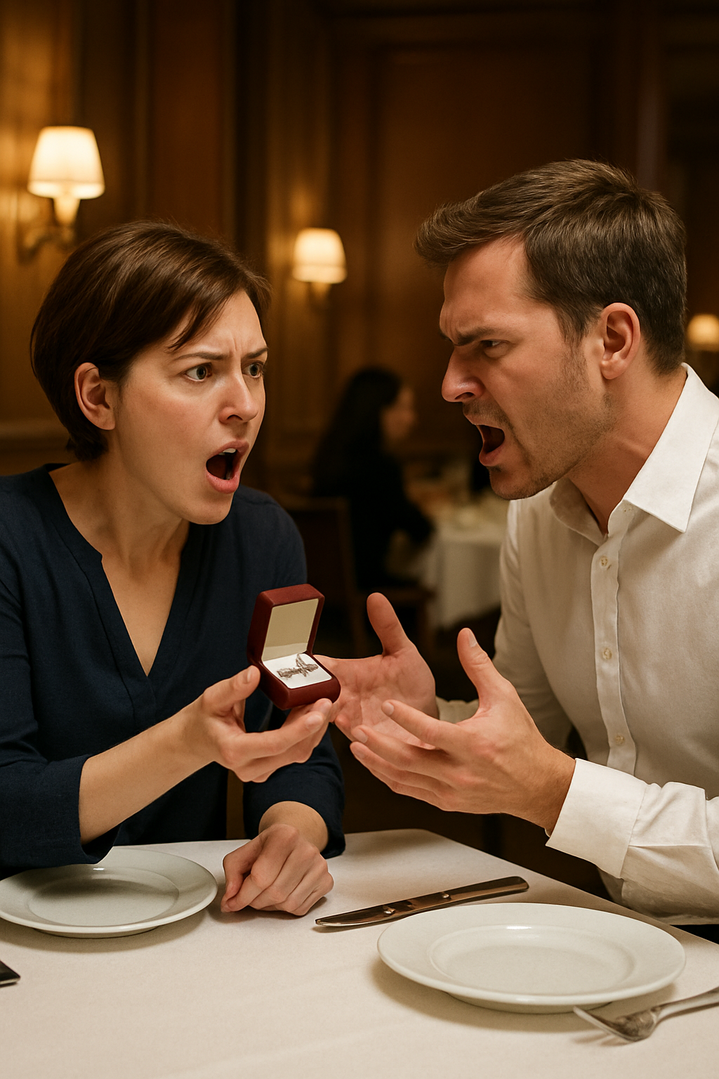 – Anyád mindazok után, amit tett, én vegyek neki drága ajándékot? Te még arra sem emlékszel, hogy felköszöntsd a szüleimet!