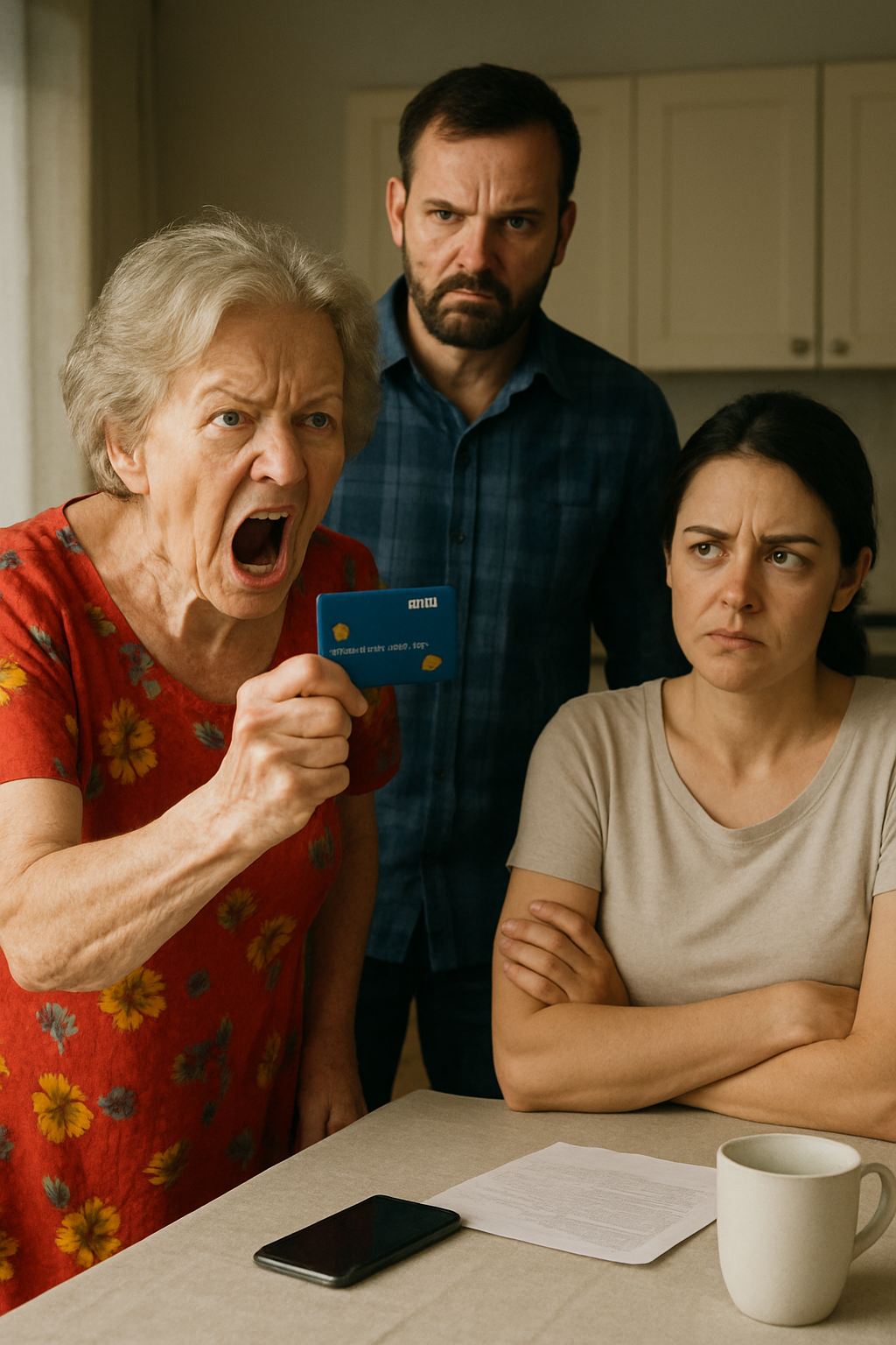 – A feleséged megváltoztatta a kártya PIN-kódját, most meg nem tudok szekrényt venni! – visította az anyós.