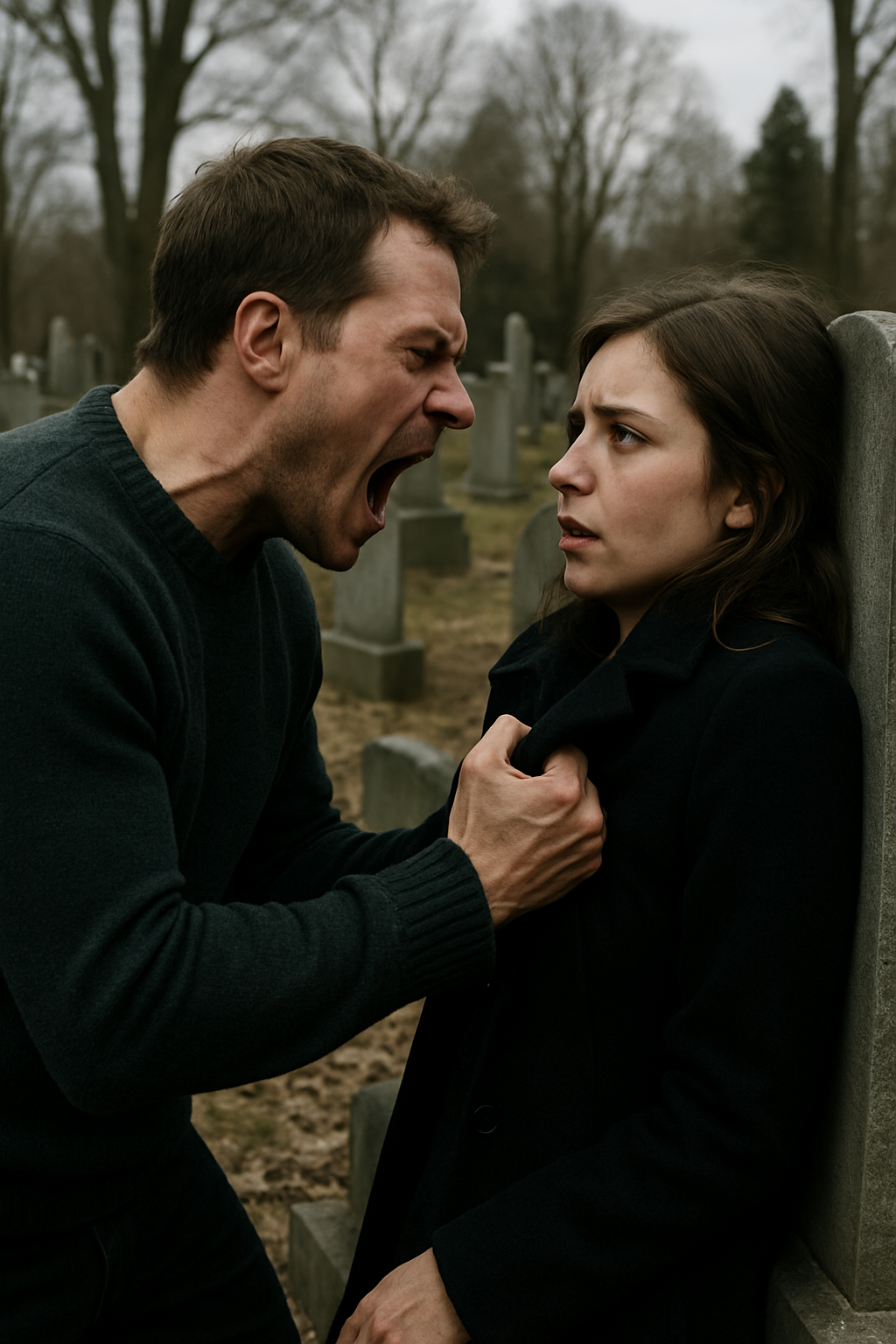 A temetőben a bátyám a sírkőnek lökött, és morogta: „Itt a helyed.”