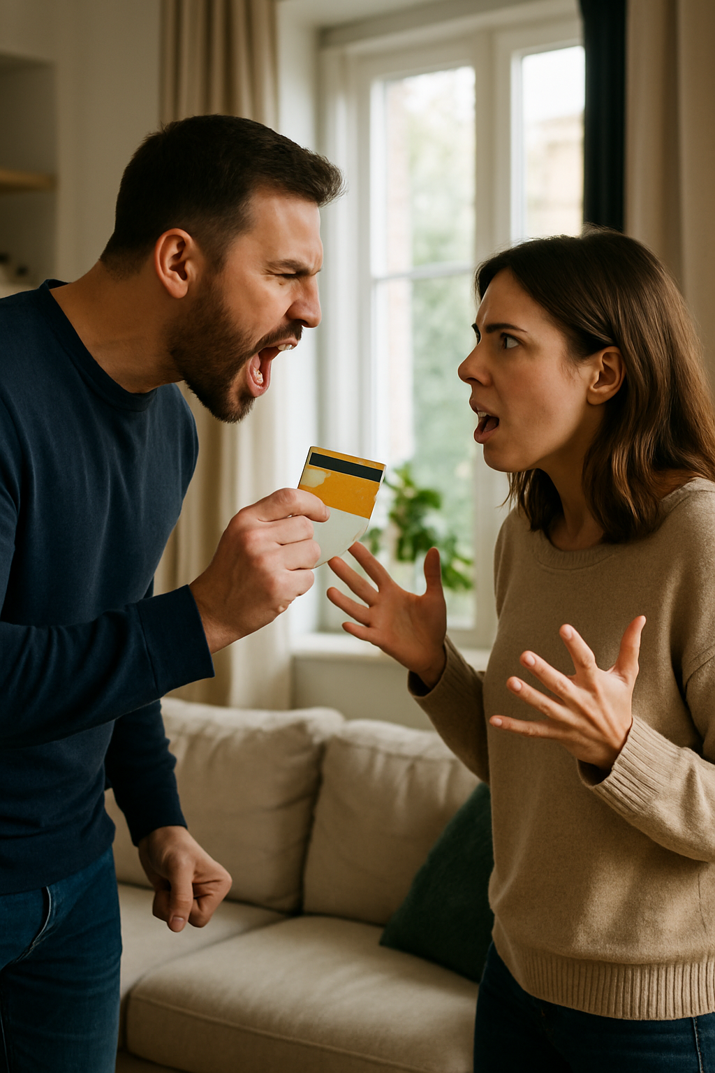 – A nagymamád öröksége a mi közös pénzünk! – jelentette ki a férjem, miközben kitépte a bankkártyát a kezemből.