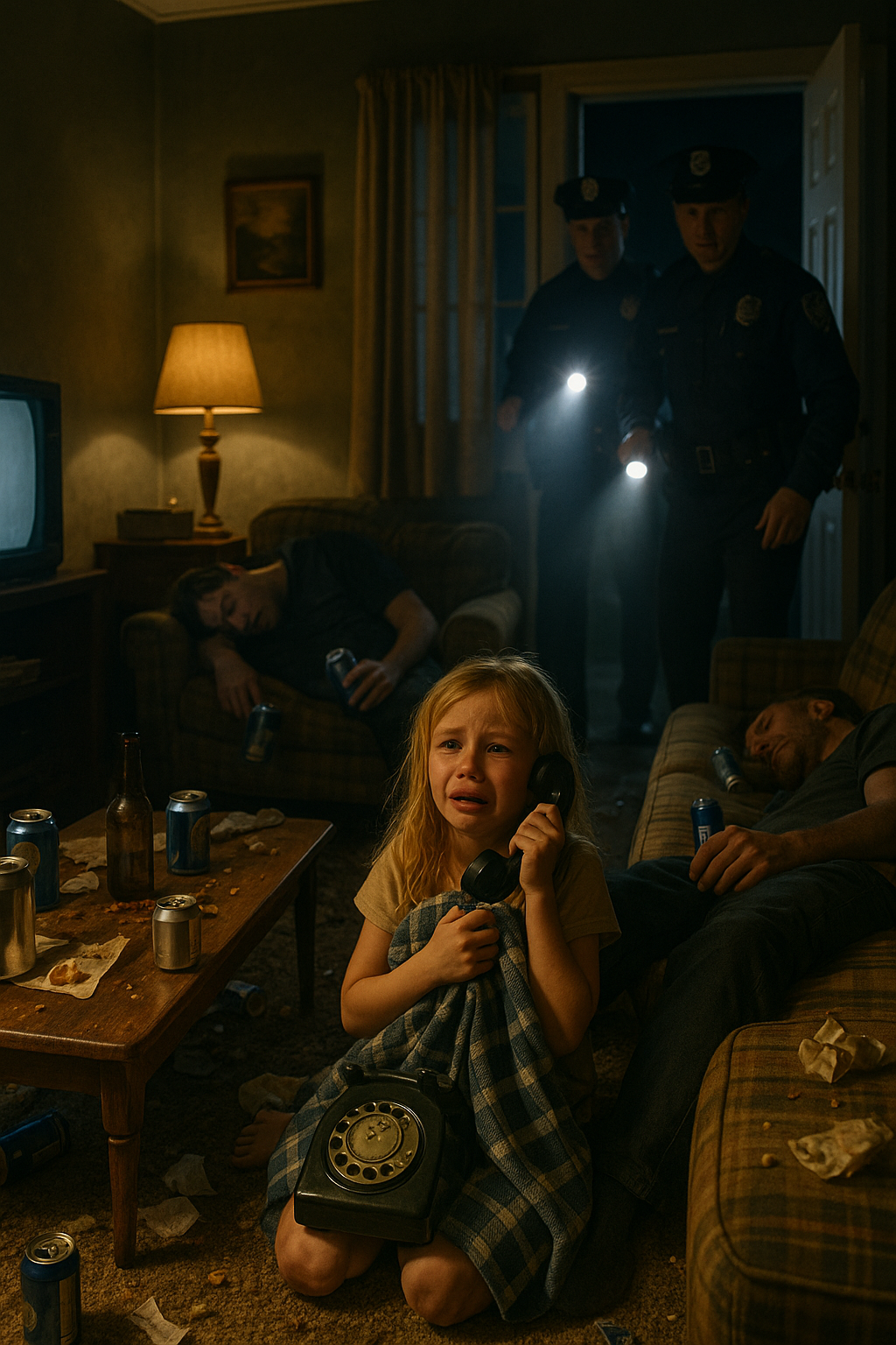 A kislány sírva hívta a 112-t: „Apa kígyója olyan nagy, nagyon fáj!” – A rendőrség azonnal megjelent.