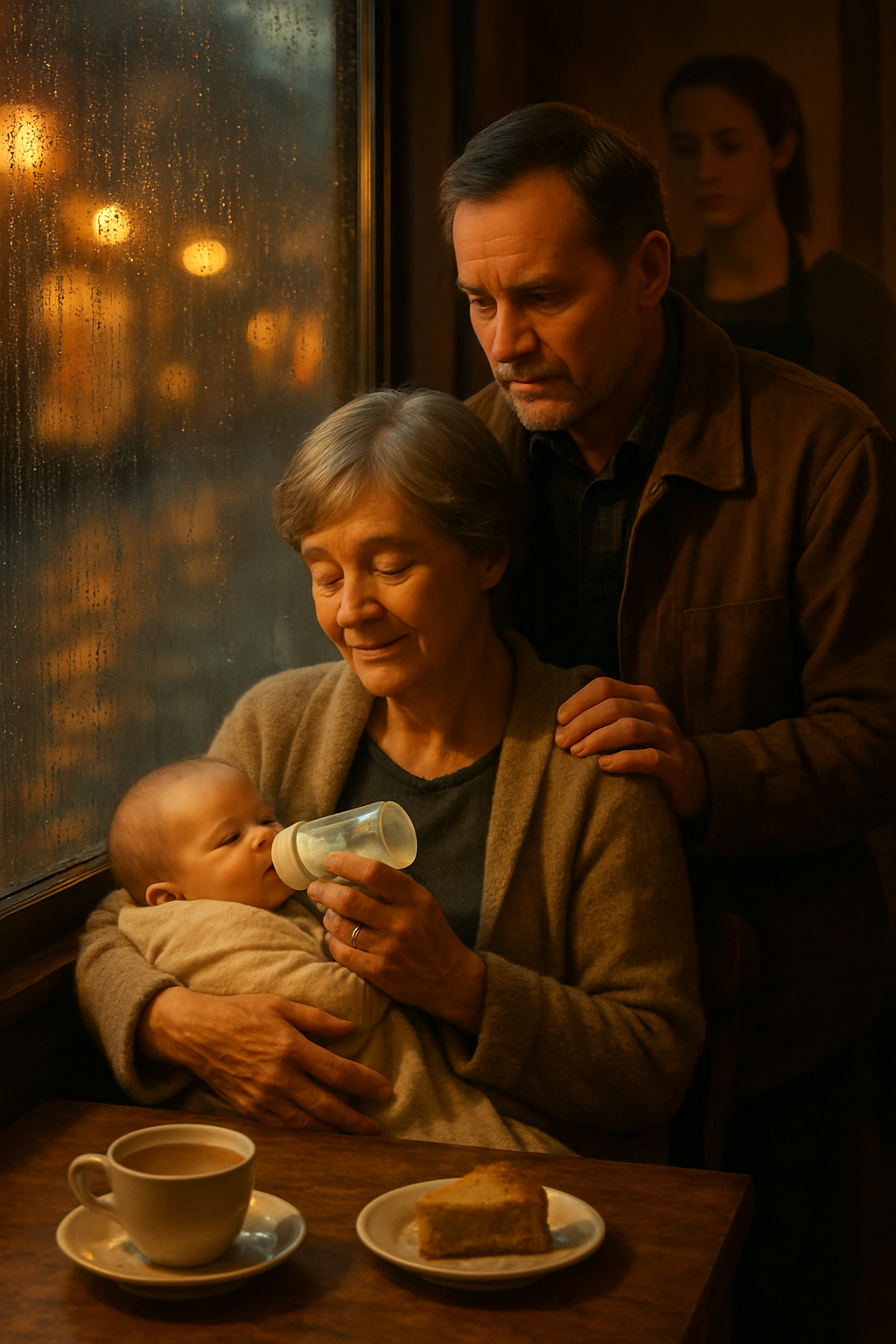 Azt mondták, vigyem ki a síró unokámat a viharba.