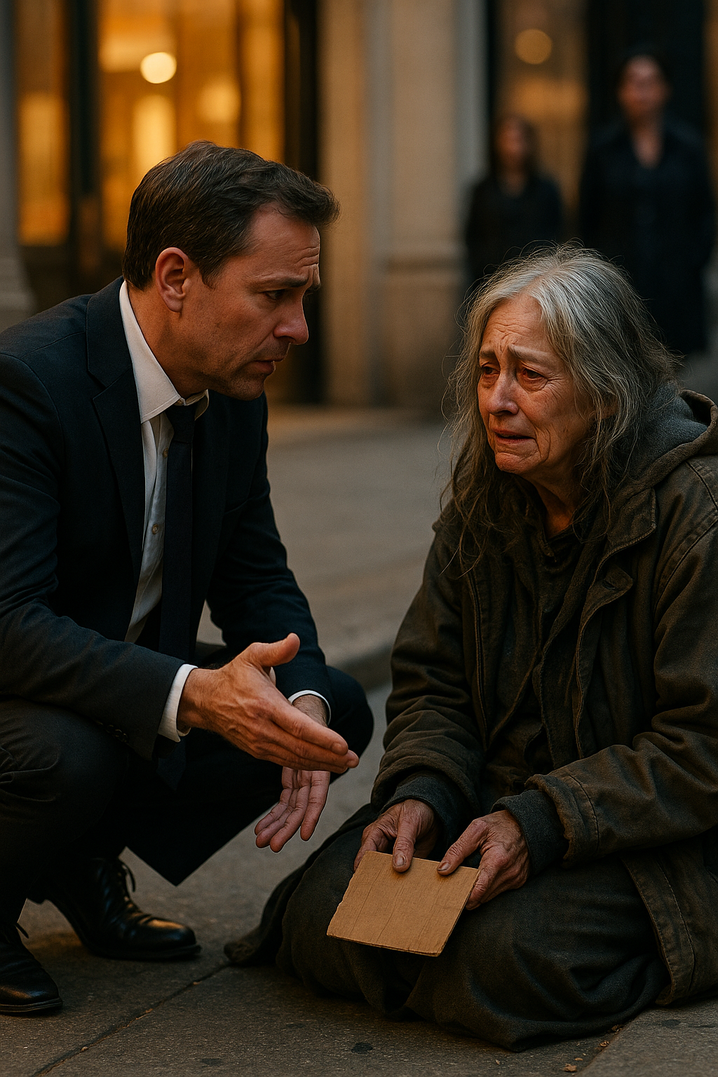 Egy milliárdos rájött, hogy a gyerekkori fekete dadája az utcán koldul.