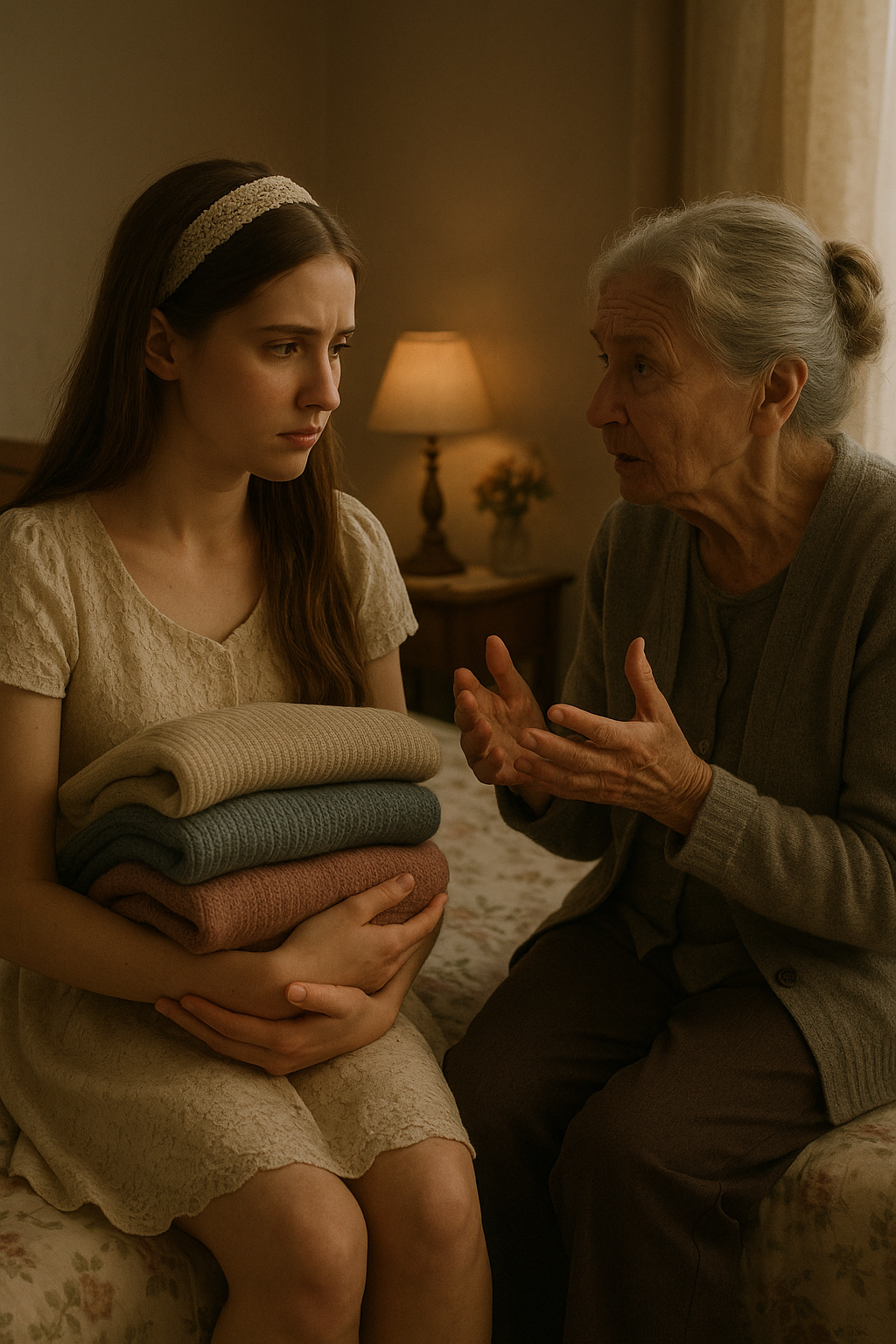 Az esküvőm éjszakáján az öreg szolgálólány halkan kopogott az ajtón, és azt suttogta: „Ha életben akarsz maradni…”