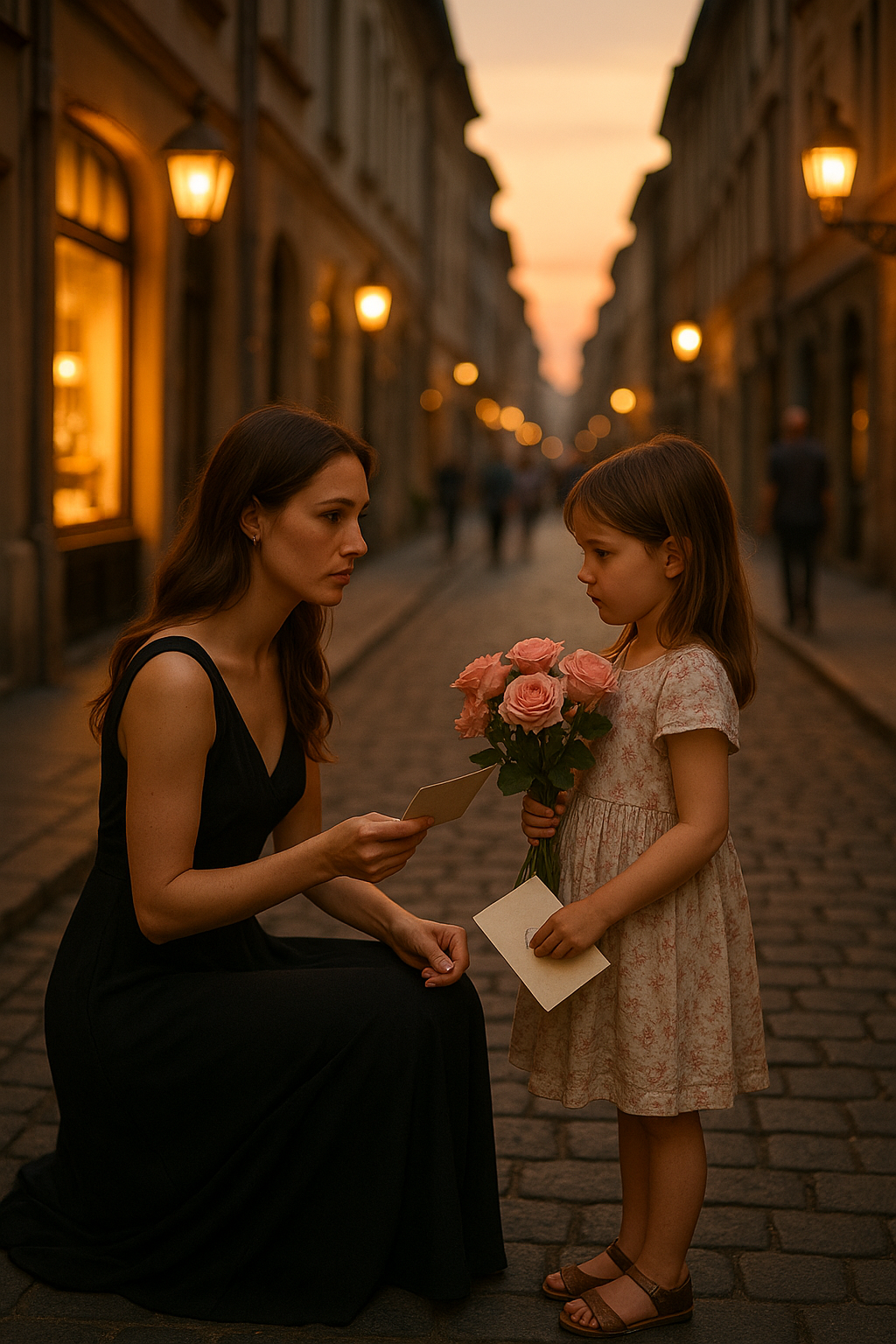 A mezítlábas lány, aki virágot árult az étterem előtt, odasúgta: „Ne menj hozzá…”