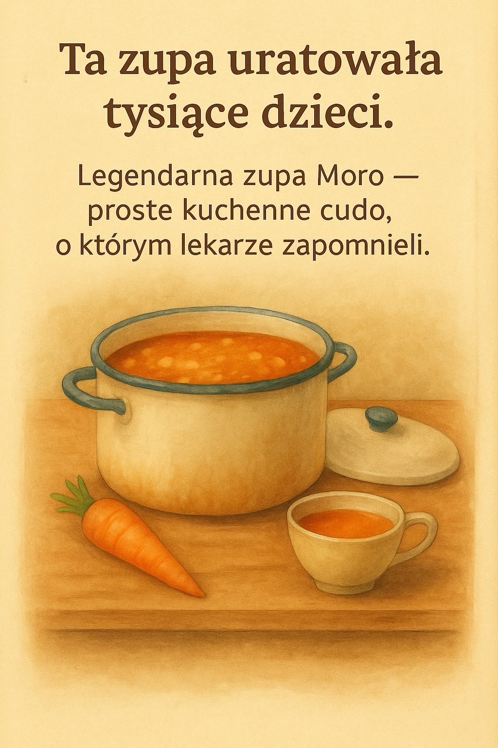 🥕 Zupa, która uratowała