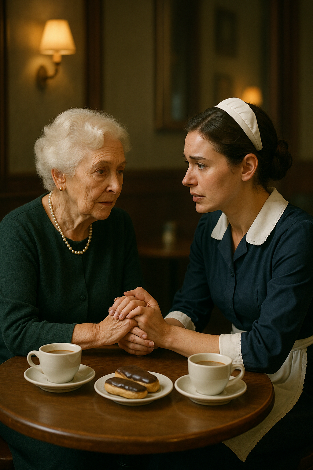 „Honnan szereztétek ezt?” – A milliomos nagymama sírva fakadt, amikor meglátta a pincérnő nyakláncát…