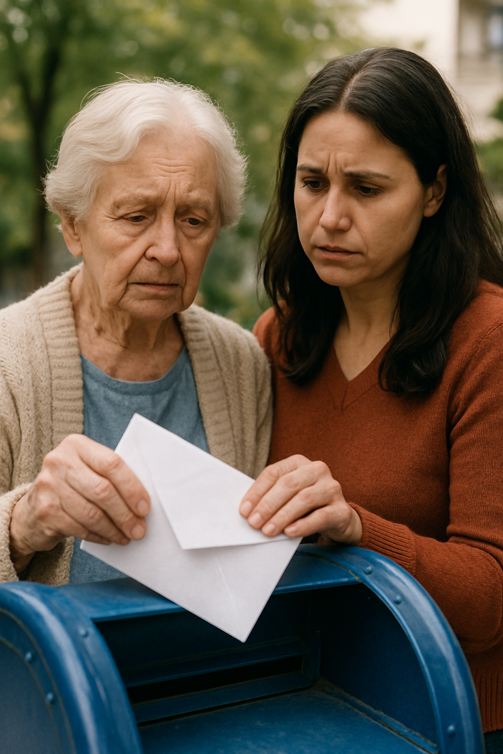 Egy esős délután el kellett vinnem néhány iratot a postára.