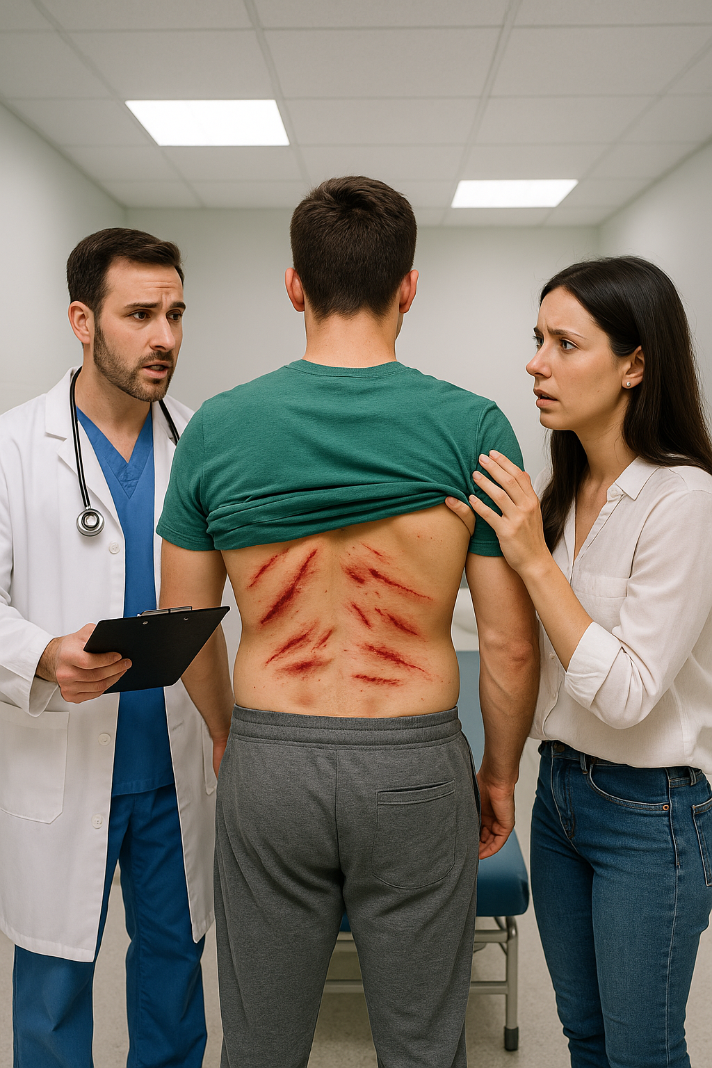 „Tucatnyi apró, piros pöttyöt találtam a férjem hátán – úgy néztek ki, mint valami rovarpeték.”