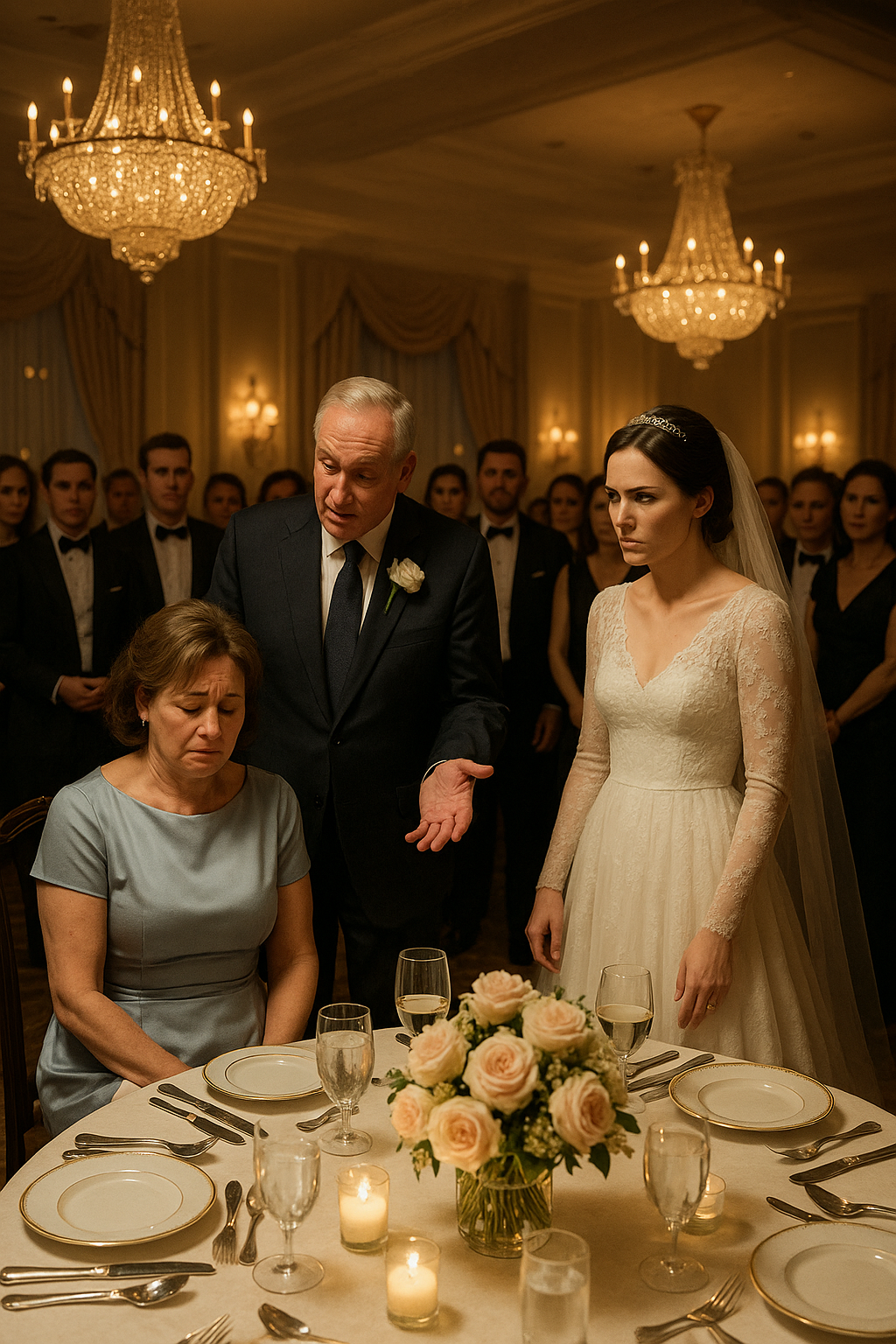 Az esküvőmön az apósomék 204 vendég előtt kinevették az anyámat.