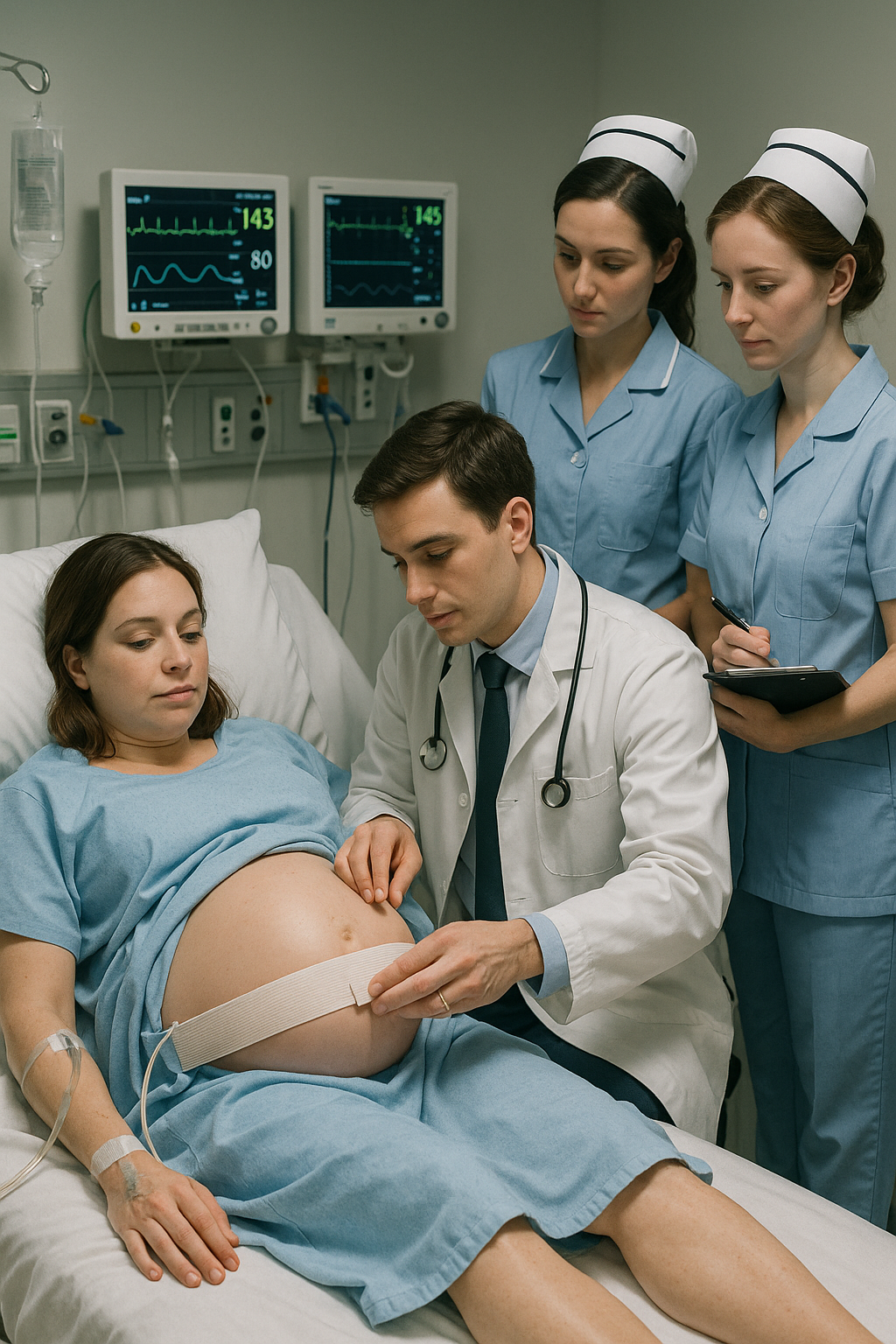 Amikor az orvos a három hónapja kómában fekvő fiatal nő kötéseit cseré