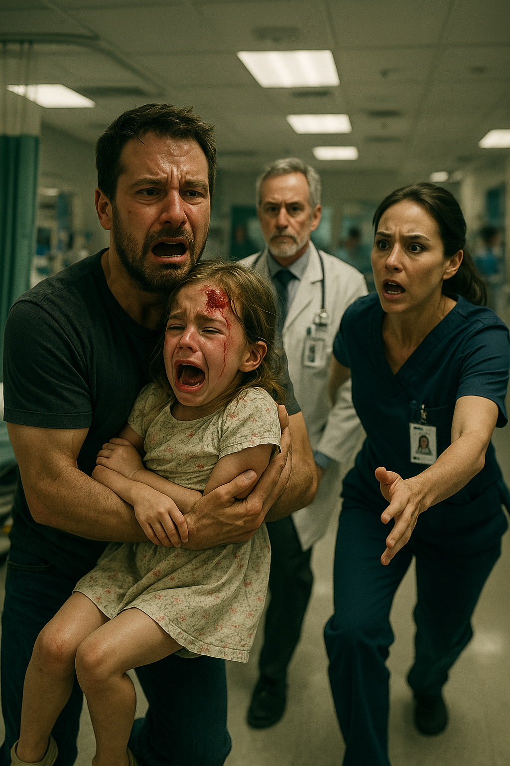 Egy orvos nem volt hajlandó kezelni egy fekete férfi lányát