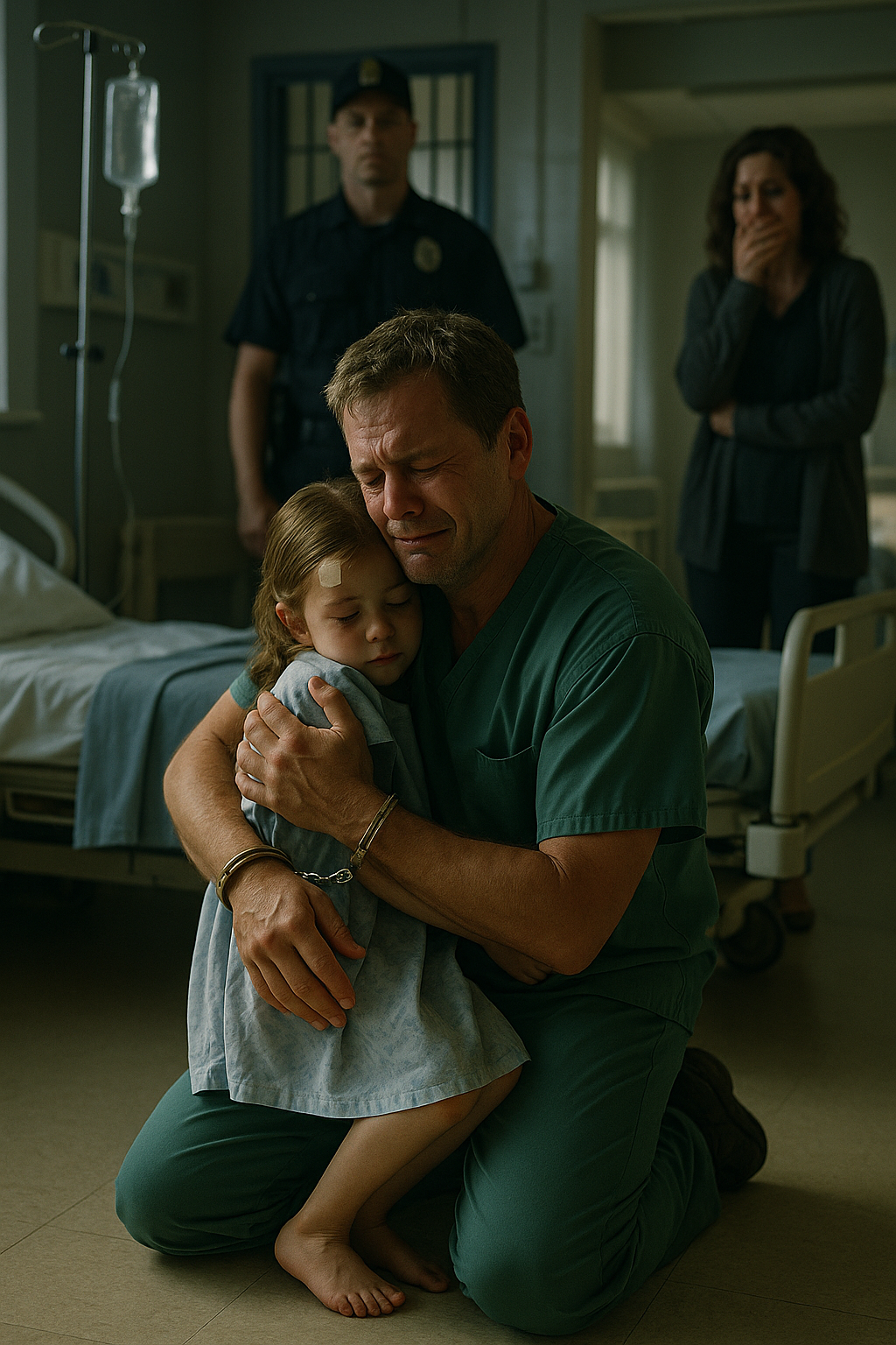 „A halálsoron van, várja a kivégzését. Ma épp kórházban van, bilincsben.”