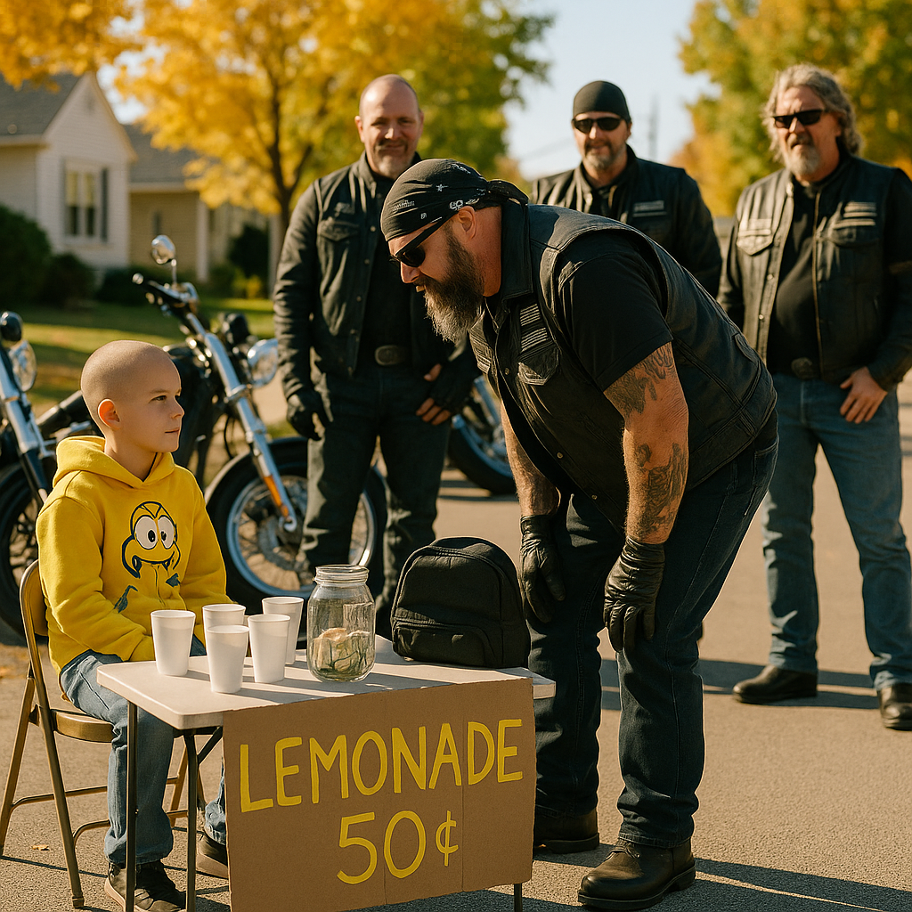 „Straganik z lemoniadą małego chłopca stał pusty przez całe godziny…