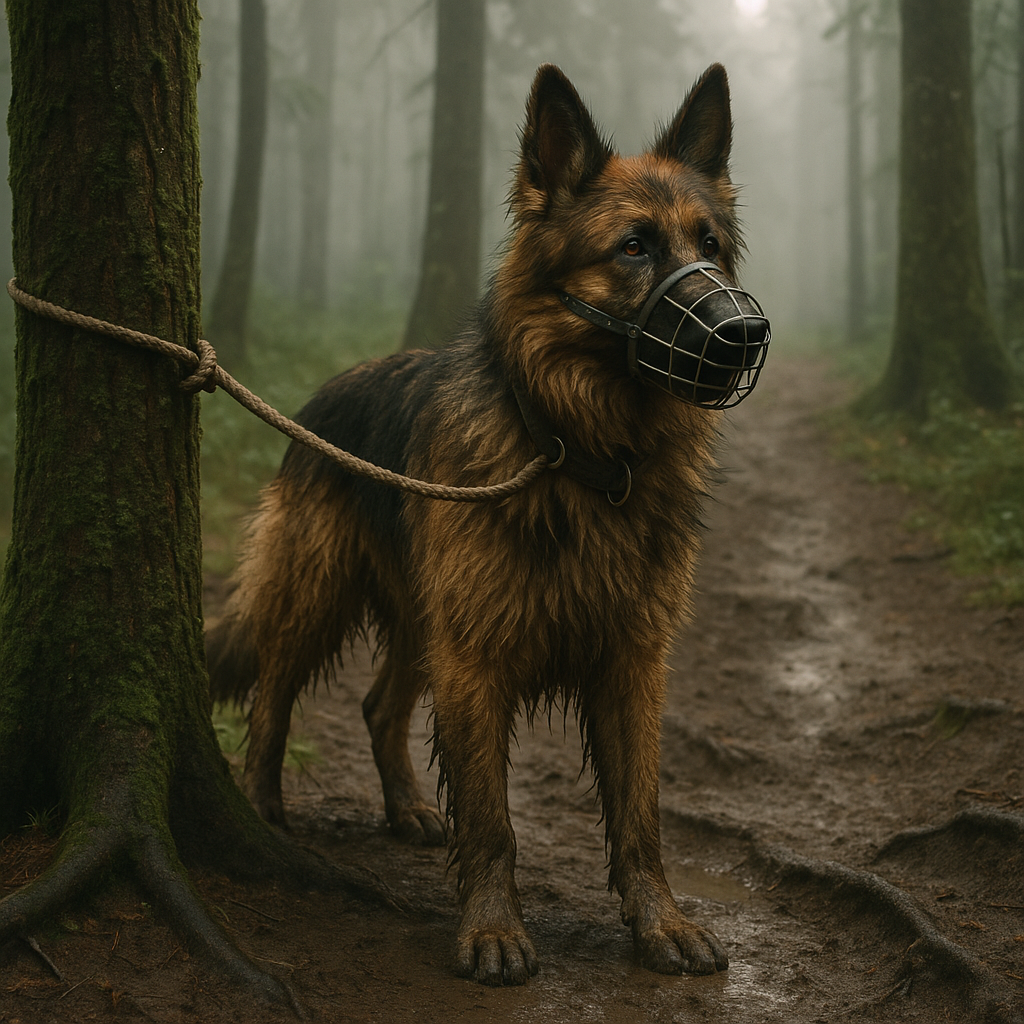 „Au legat ciobănescul de copac atât de strâns, încât nu putea