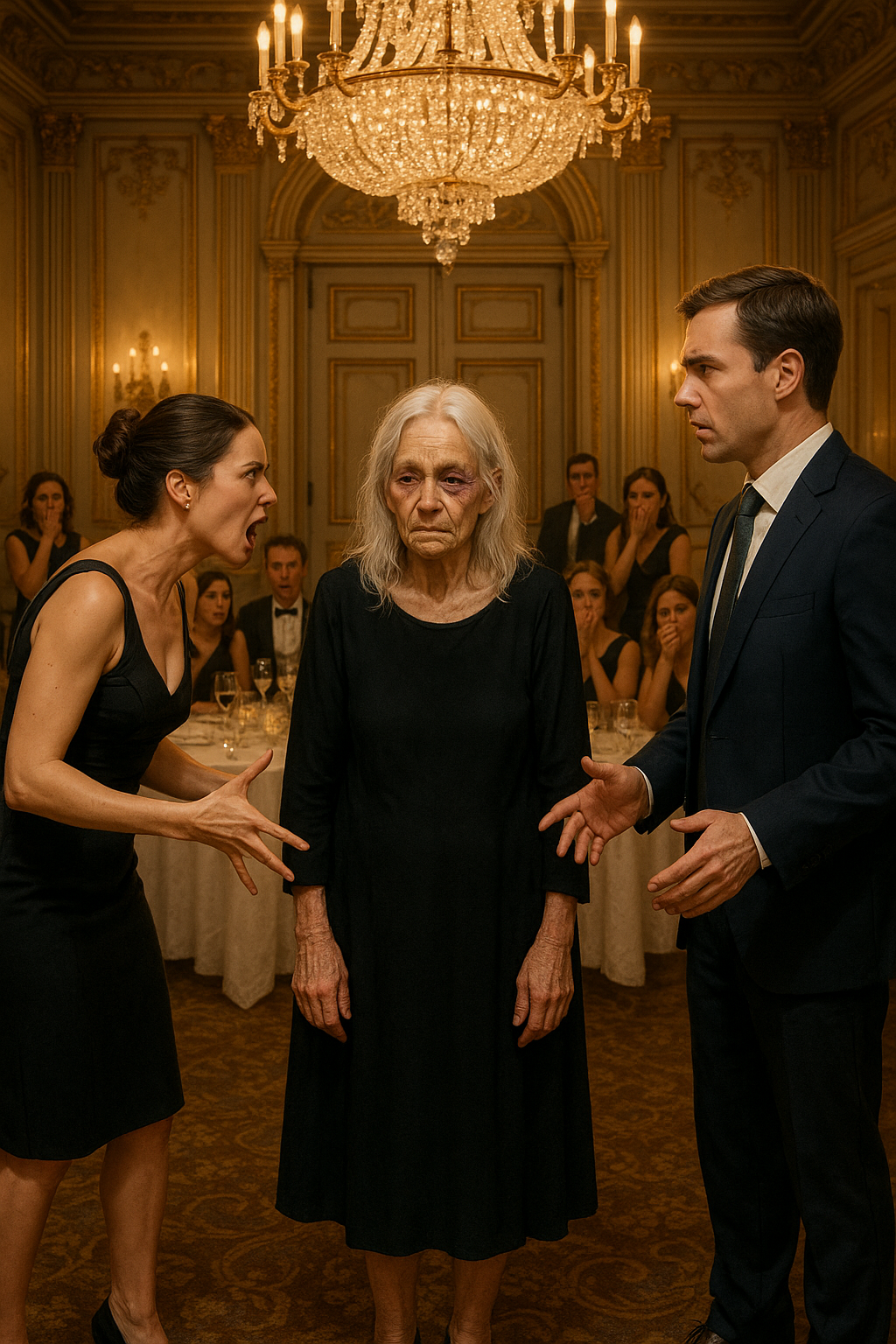 „A hetvenedik születésnapomon léptem be a szobába, egy jókora monoklival a szemem alatt.”