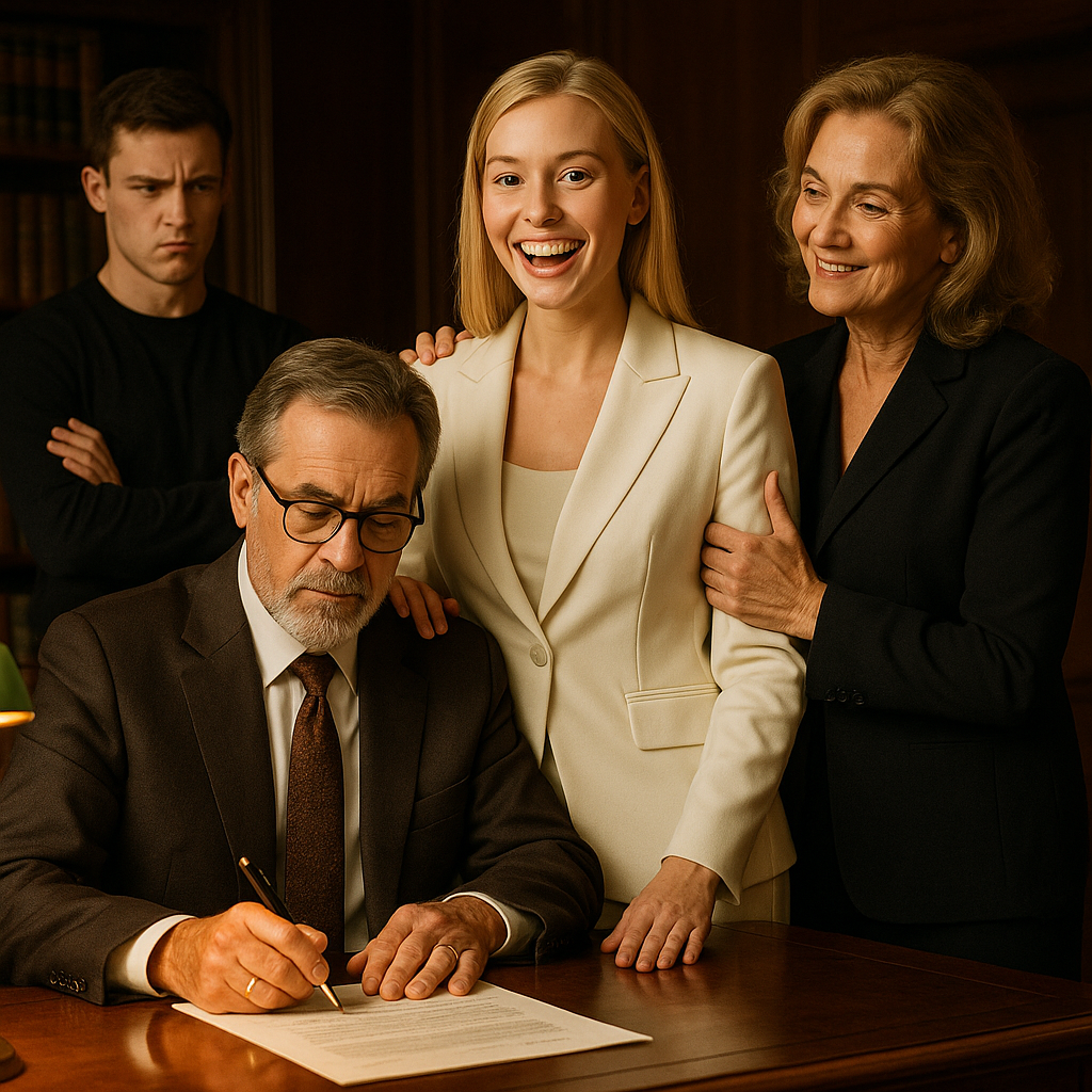 „Amikor megtudtam, hogy a szüleim a családi vállalkozást a nővéremnek