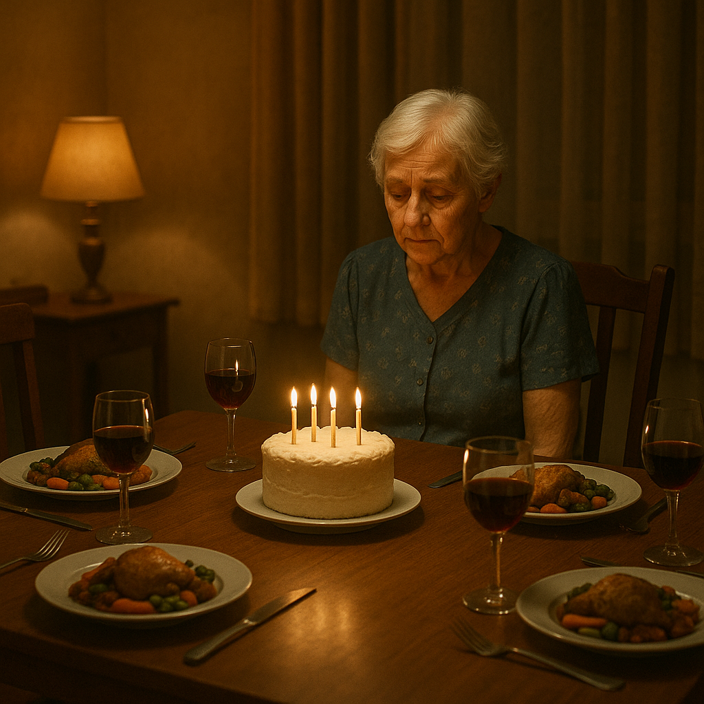 „A családom otthagyott, hogy egyedül egyek a 75. születésnapomon, mikö