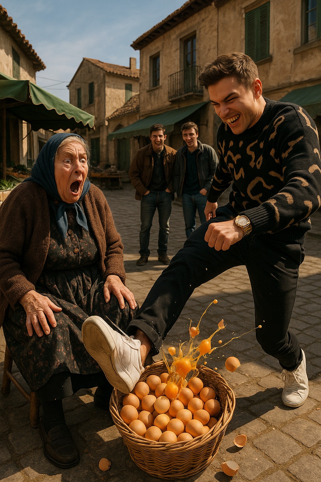 … — Wiesz, chłopcze — powiedziała babcia Maria, głosem