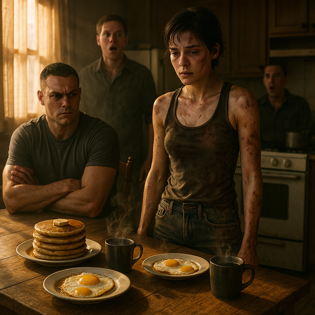 Po tym, jak mój mąż mnie uderzył, poszłam spać