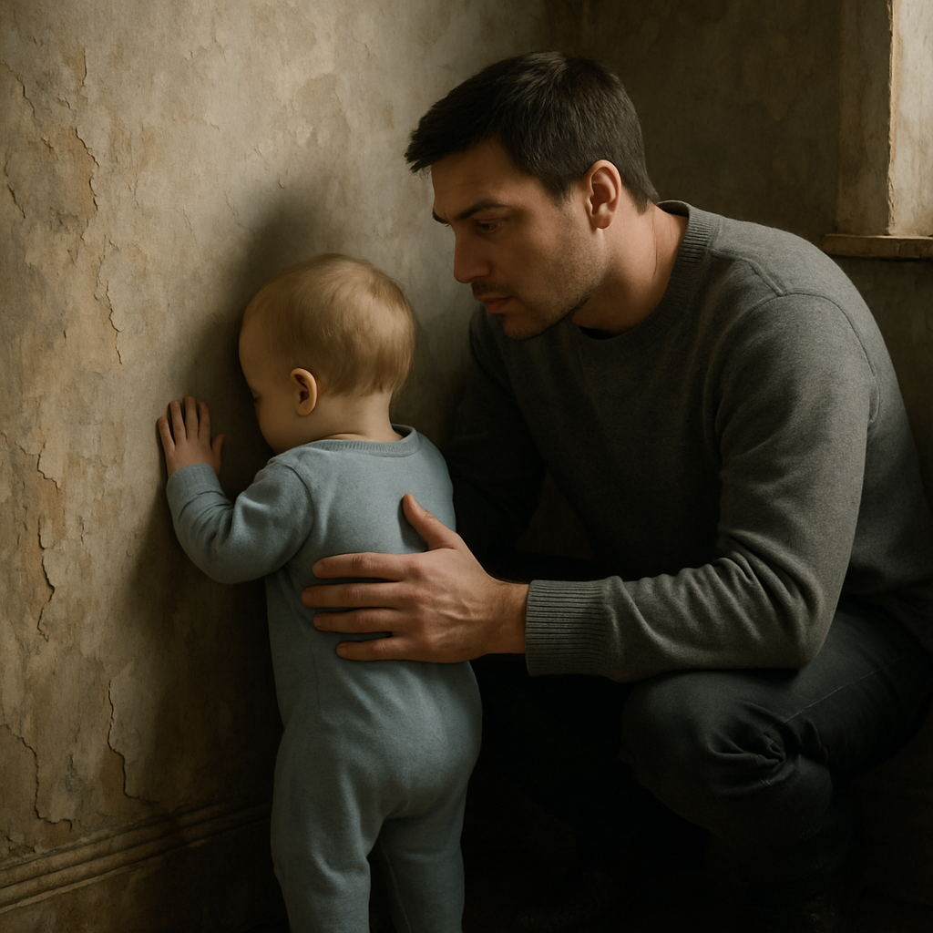 „Ojciec odkrywa, że jego roczny syn ciągle stoi twarzą do ściany — i j