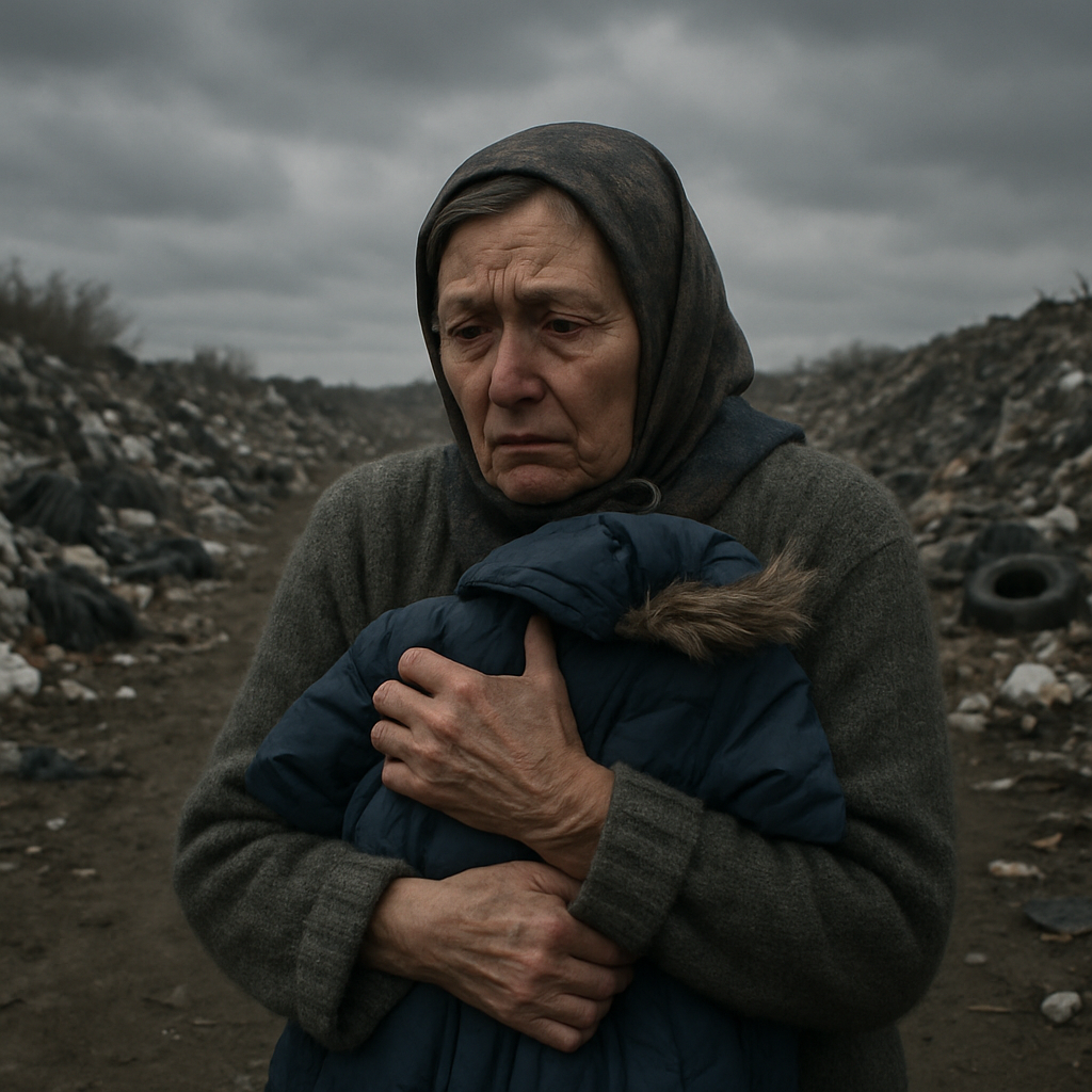 Ana została z dłońmi przyciśniętymi do…