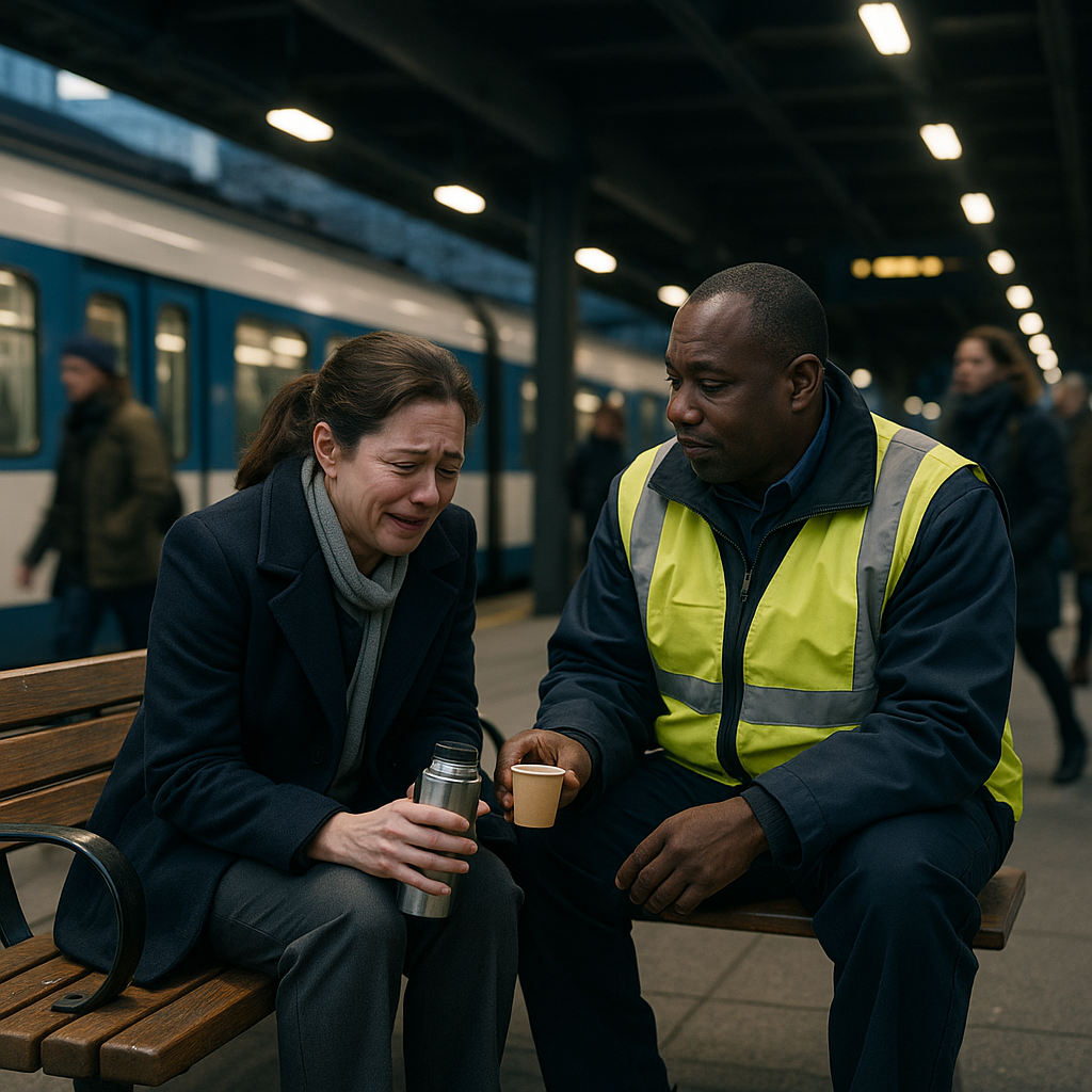 „Tizenhárom éve dolgozom a Központi pályaudvaron peronügyeletesként. S