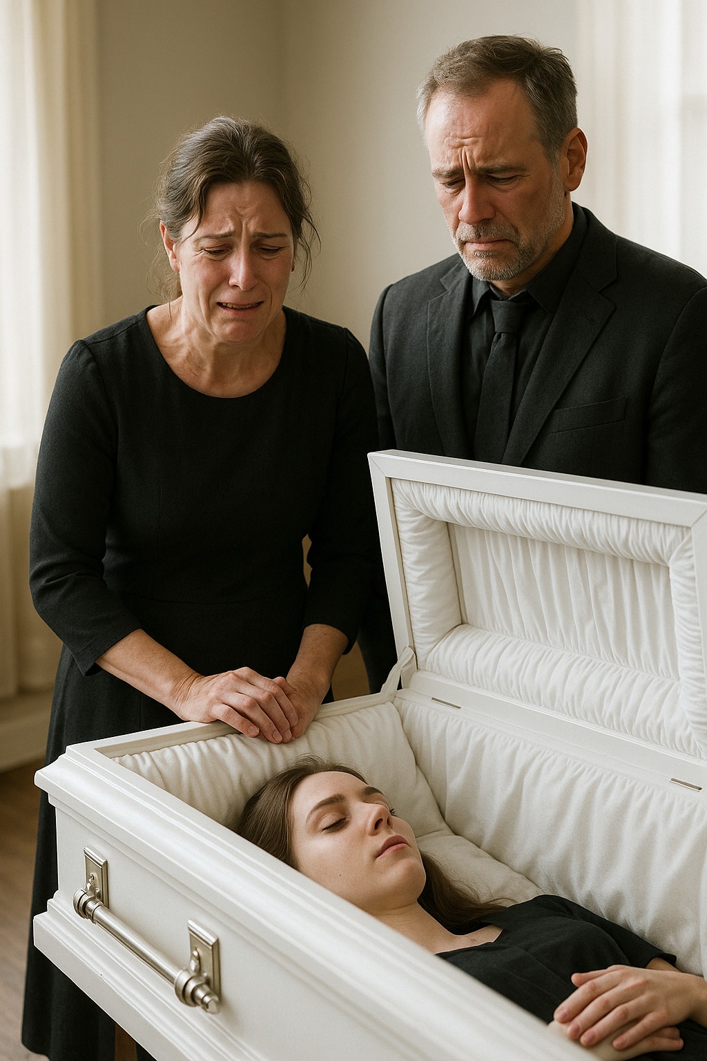 Mama wstrzymała oddech. Na lewym skroniu Sophie… coś się poruszyło.