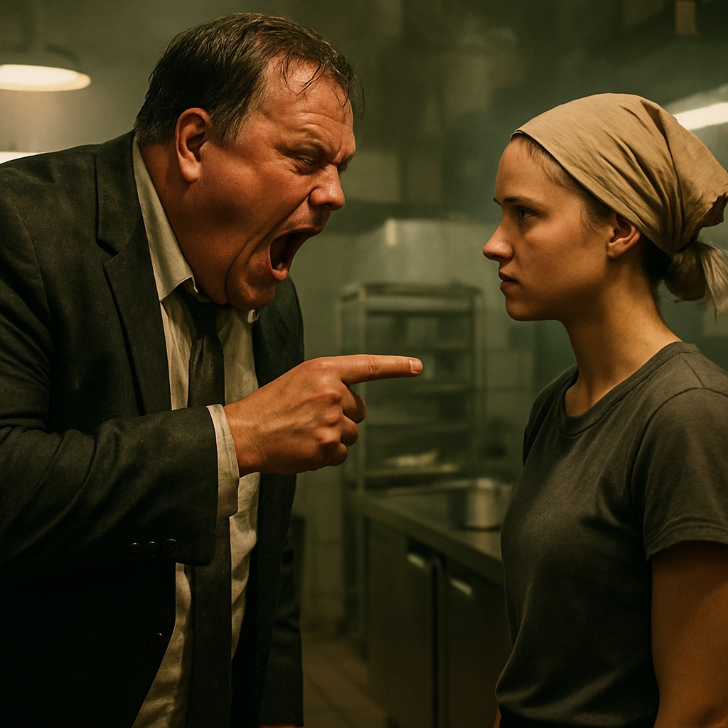 Adelina stała przed kuchenką, jakby cały świat nagle zamilkł.