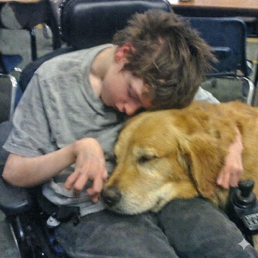 „Nie dopuszczaj do niego psa” – ostrzegł nauczyciel, wskazując