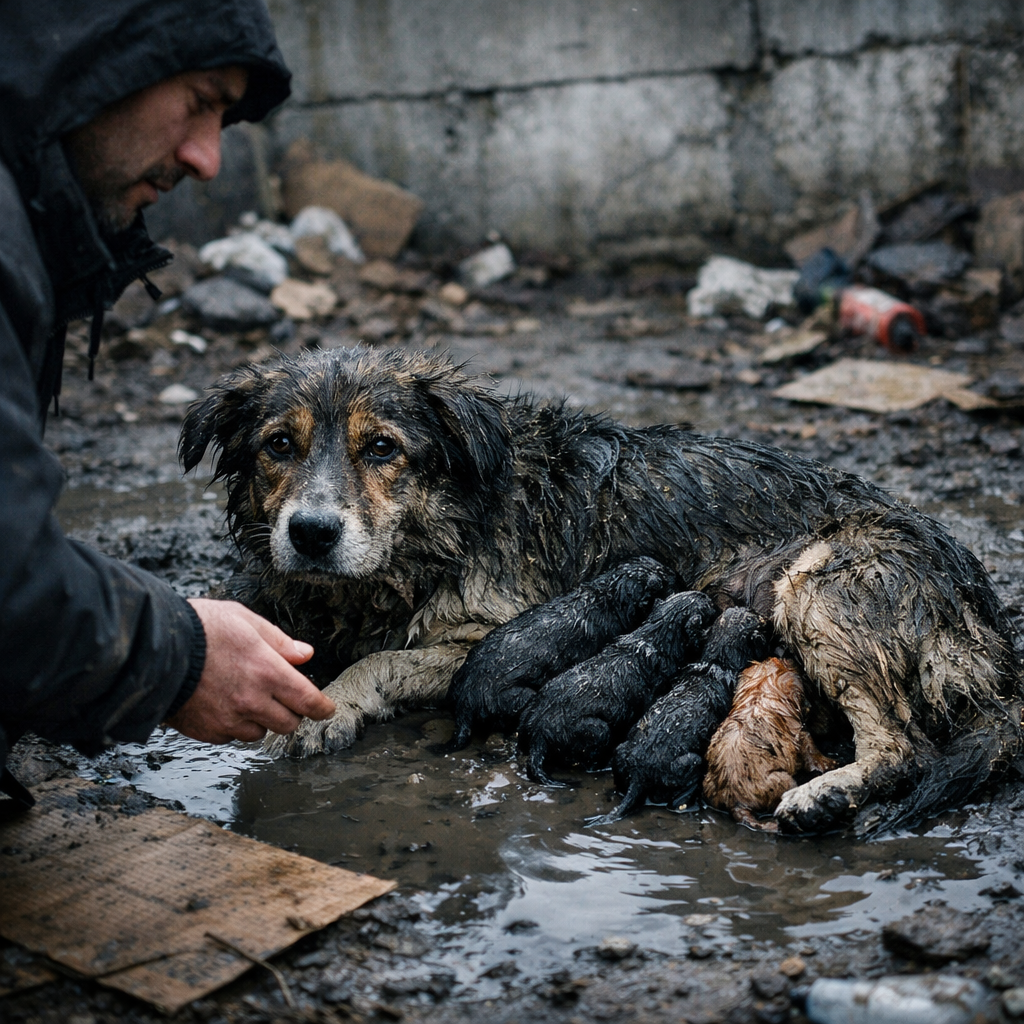 Ott hagyták a szemét és a törmelék között, miközben a teste még remegett a fájdalmas szülés után.