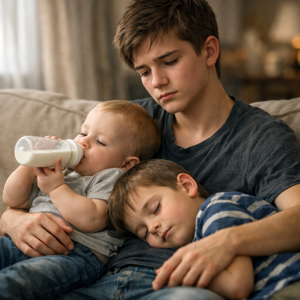 Dániel érezte, hogy valaki meghúzza a pólója ujját.