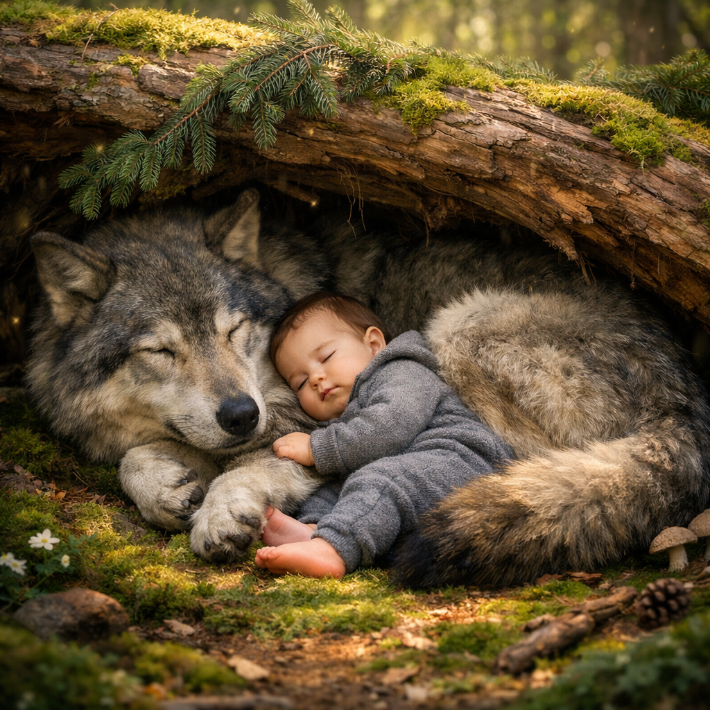 A fenevad, akitől az egész falu rettegett, végül egy csecsemő egyetlen megmentője lett…