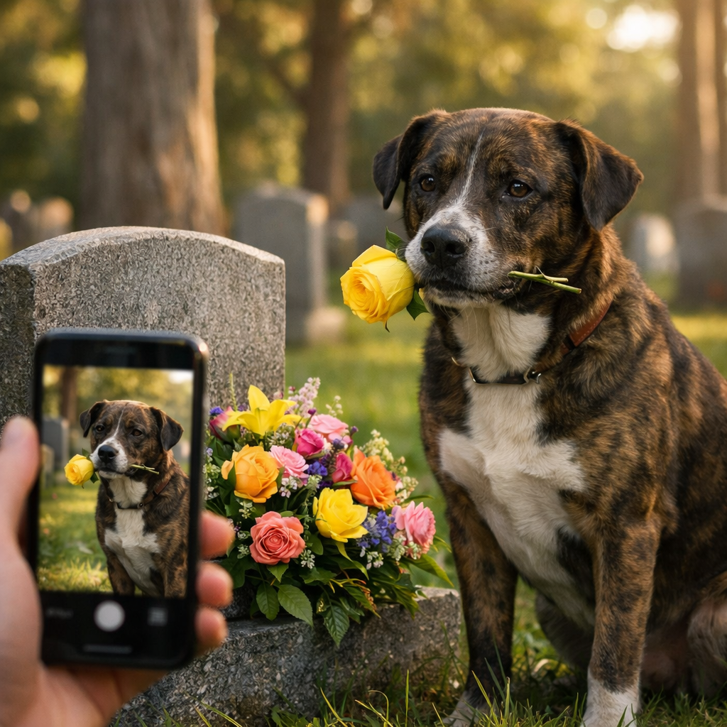 Heteken át egy feldühödött gondnok vadászott arra a kegyetlen tolvajra, aki a friss sírokról lopta el a drága virágokat.