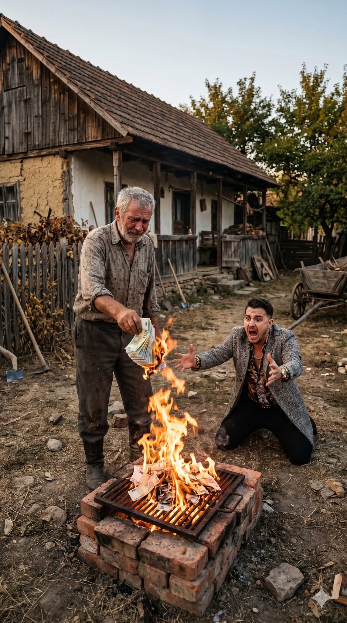 „Italianul” s-a rușinat de casa bătrânească a tatălui său. Dar când a văzut ce a făcut bătrânul cu banii trimiși din străinătate, a încremenit…