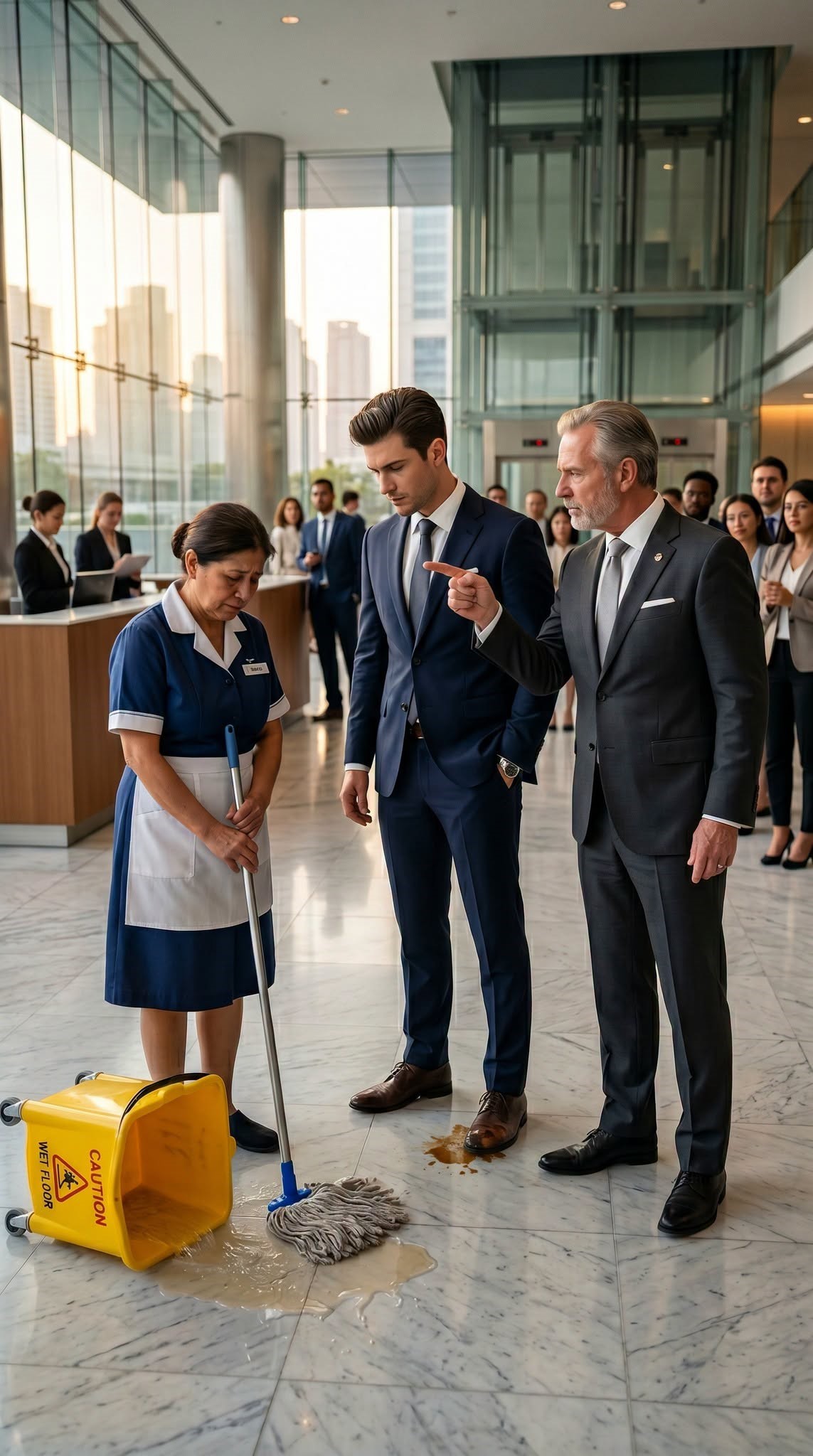 Managerul a dat afară femeia de serviciu pentru că îi …