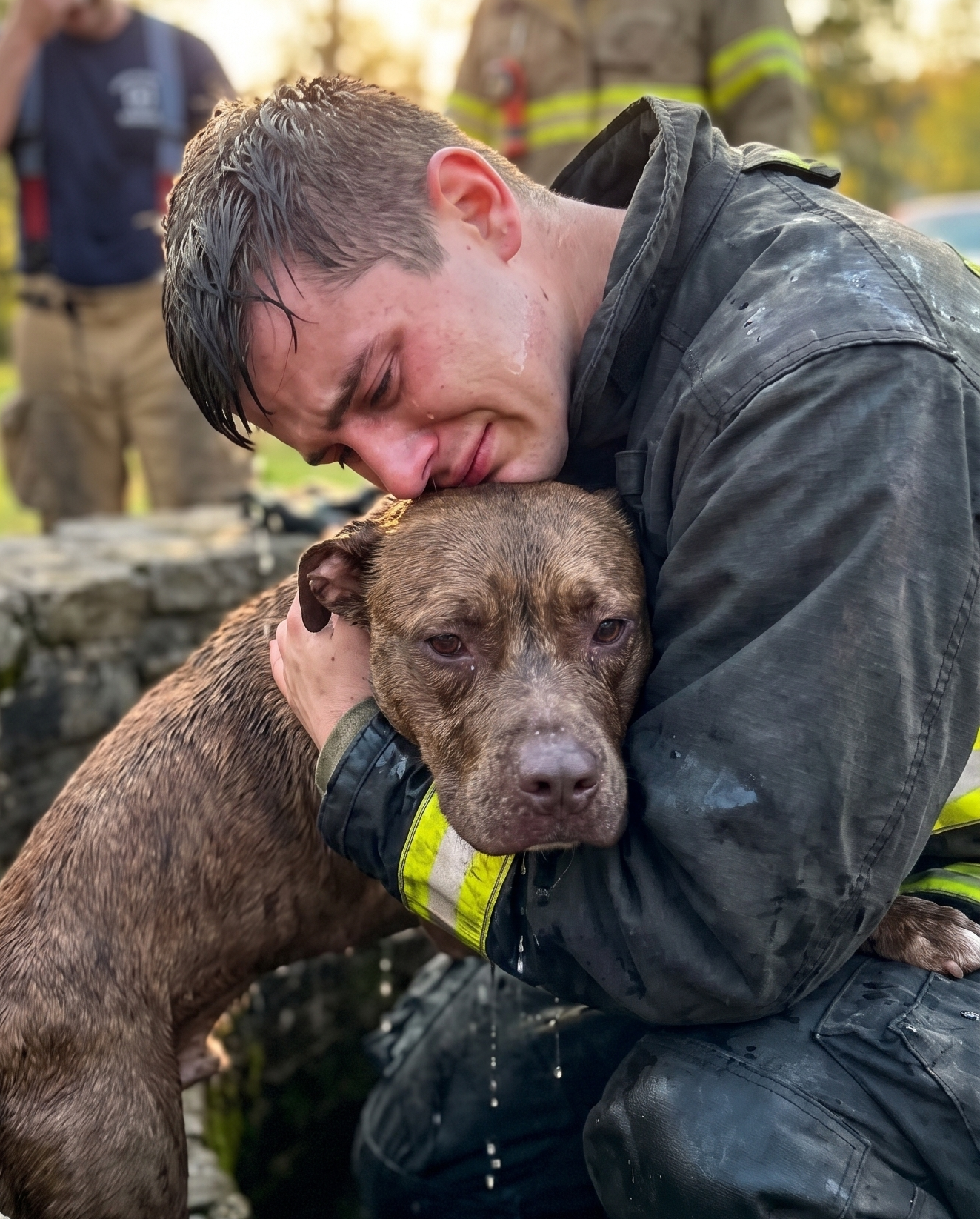 La veterinar, câinele a primit un nume. Nu l-am ales eu. Nici colegii mei. …