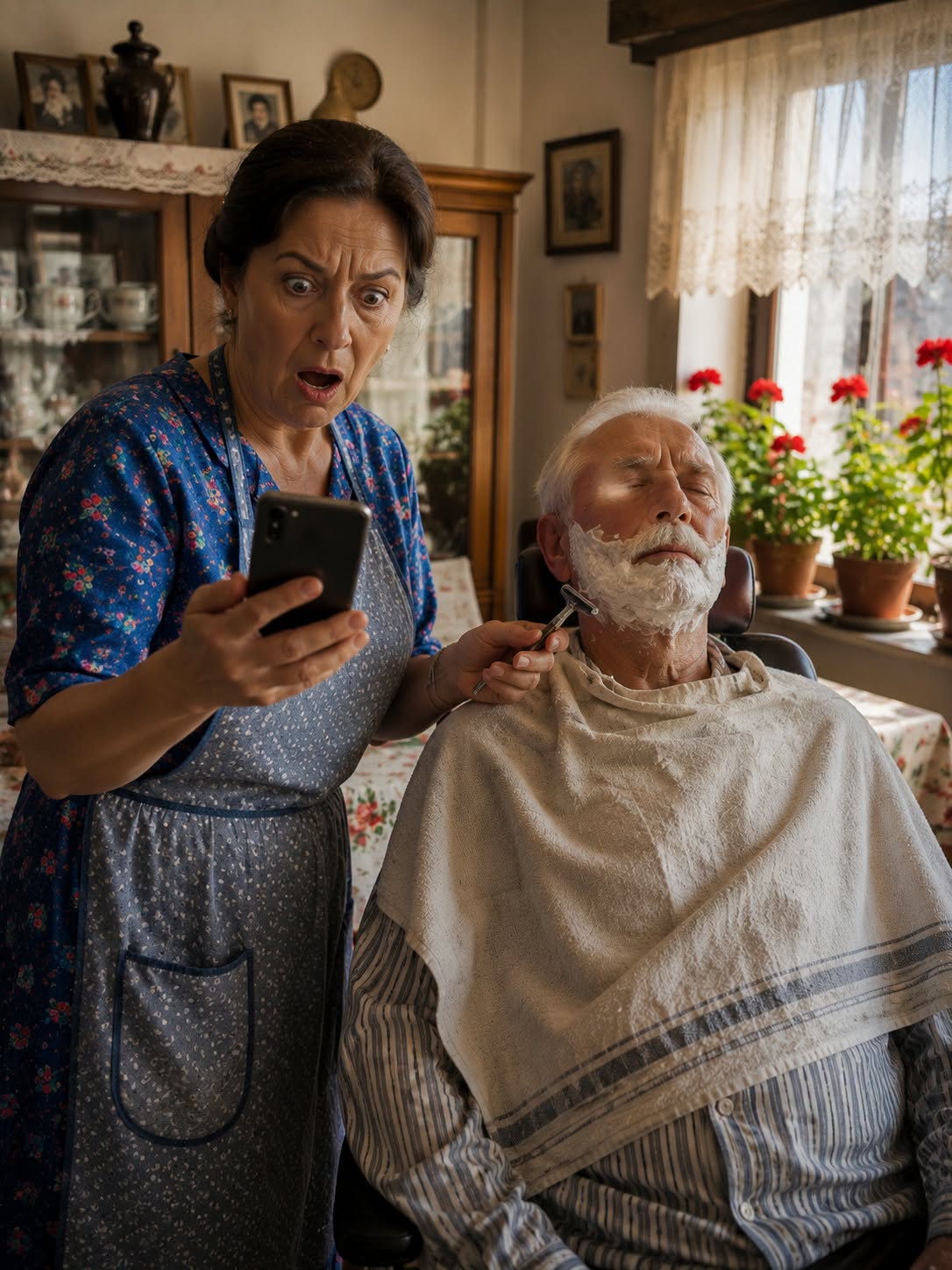 — Doamnă Viorica… vă rog… dacă puteți să mă iertați…