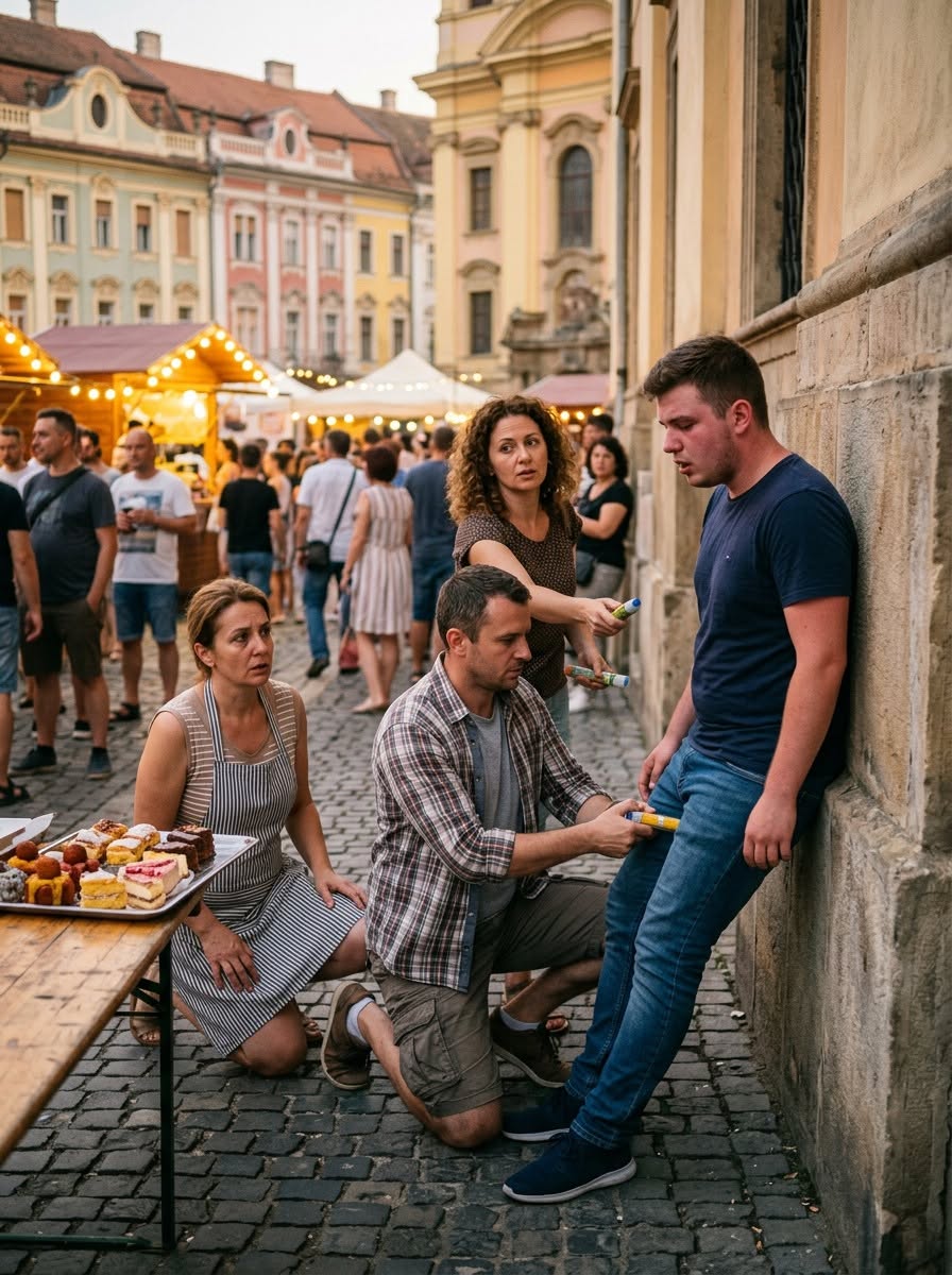 La festivalul de stradă din centrul vechi al Timișoarei, marți 14 iulie …