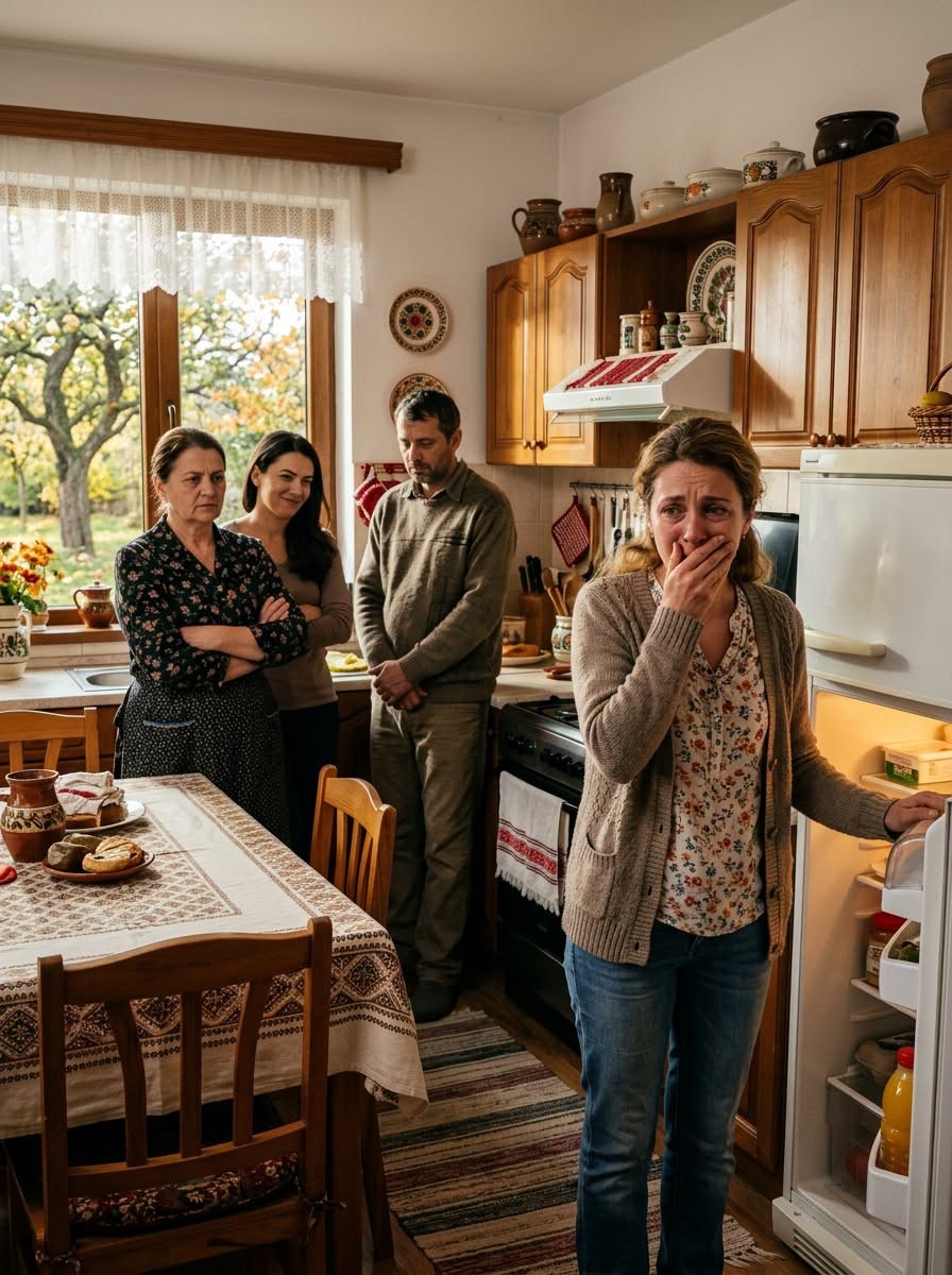Nu am spus nimic. Am închis frigiderul …