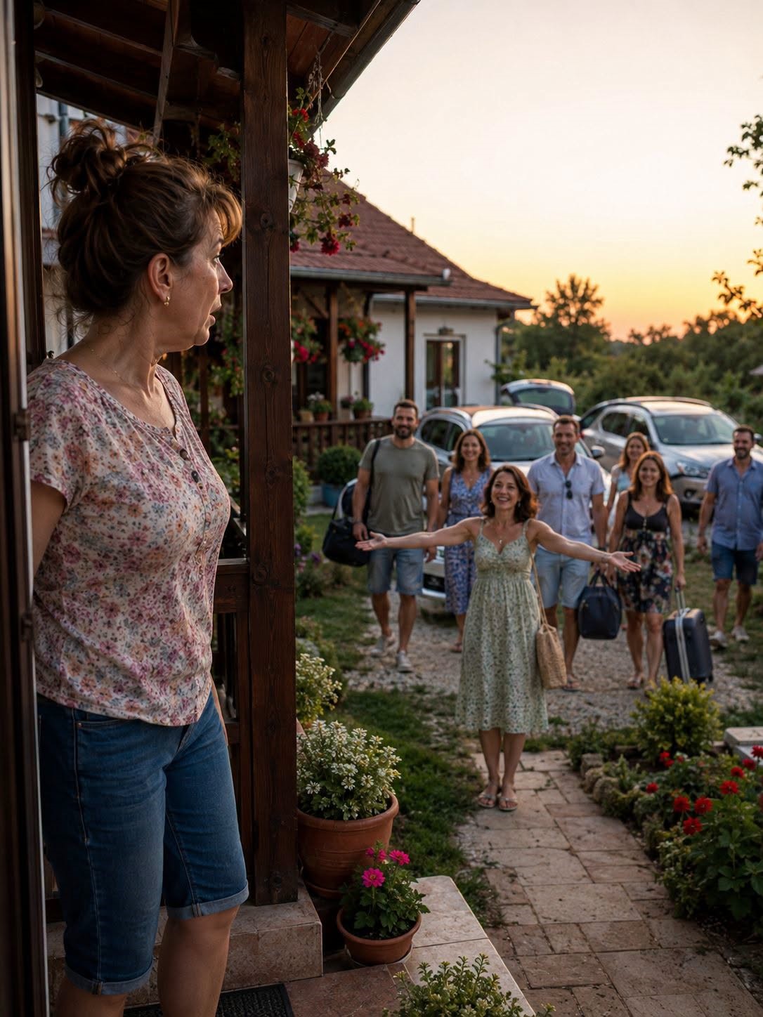 Ciocia nie zadawała więcej pytań …